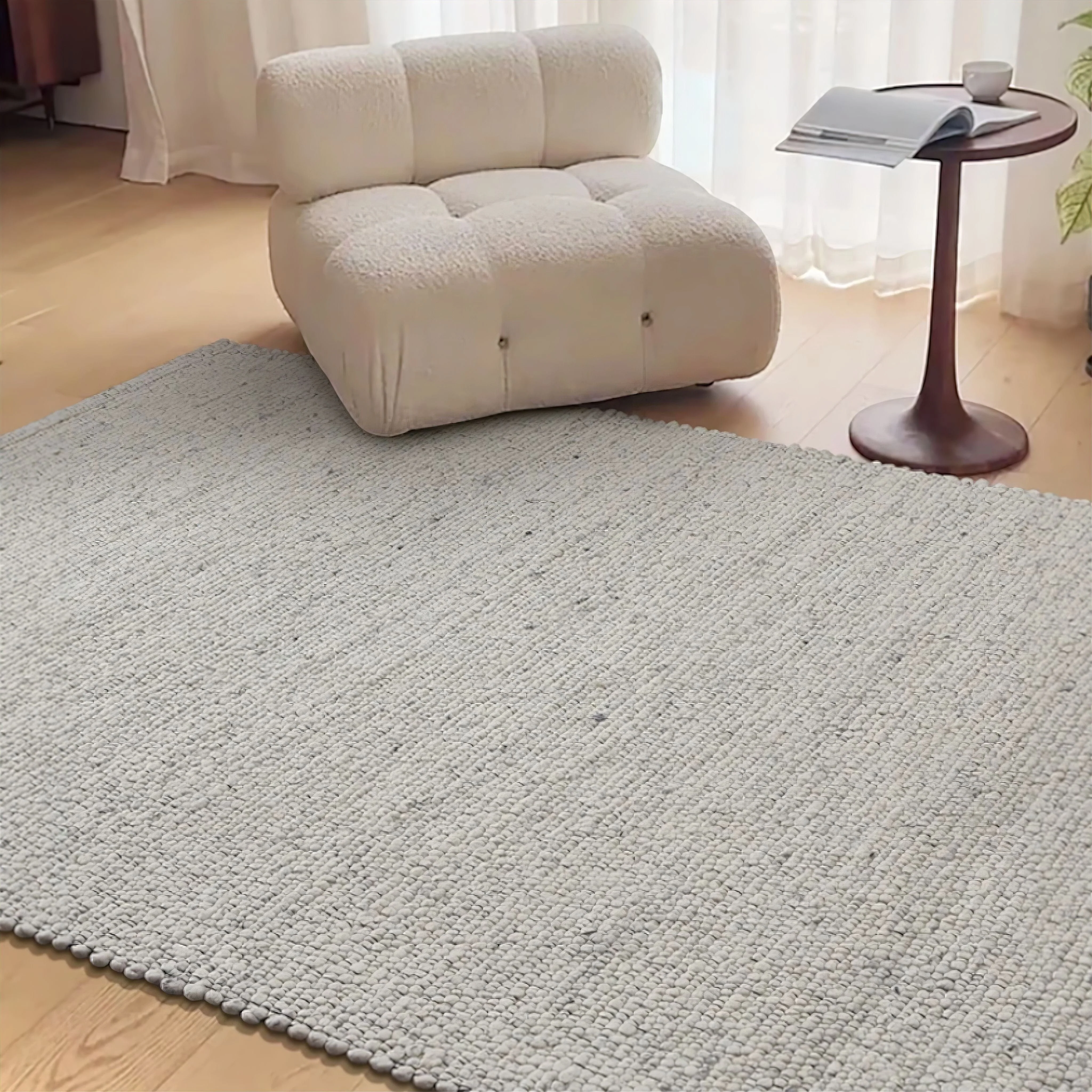 Louison Handwoven Wool Rug - Image 2