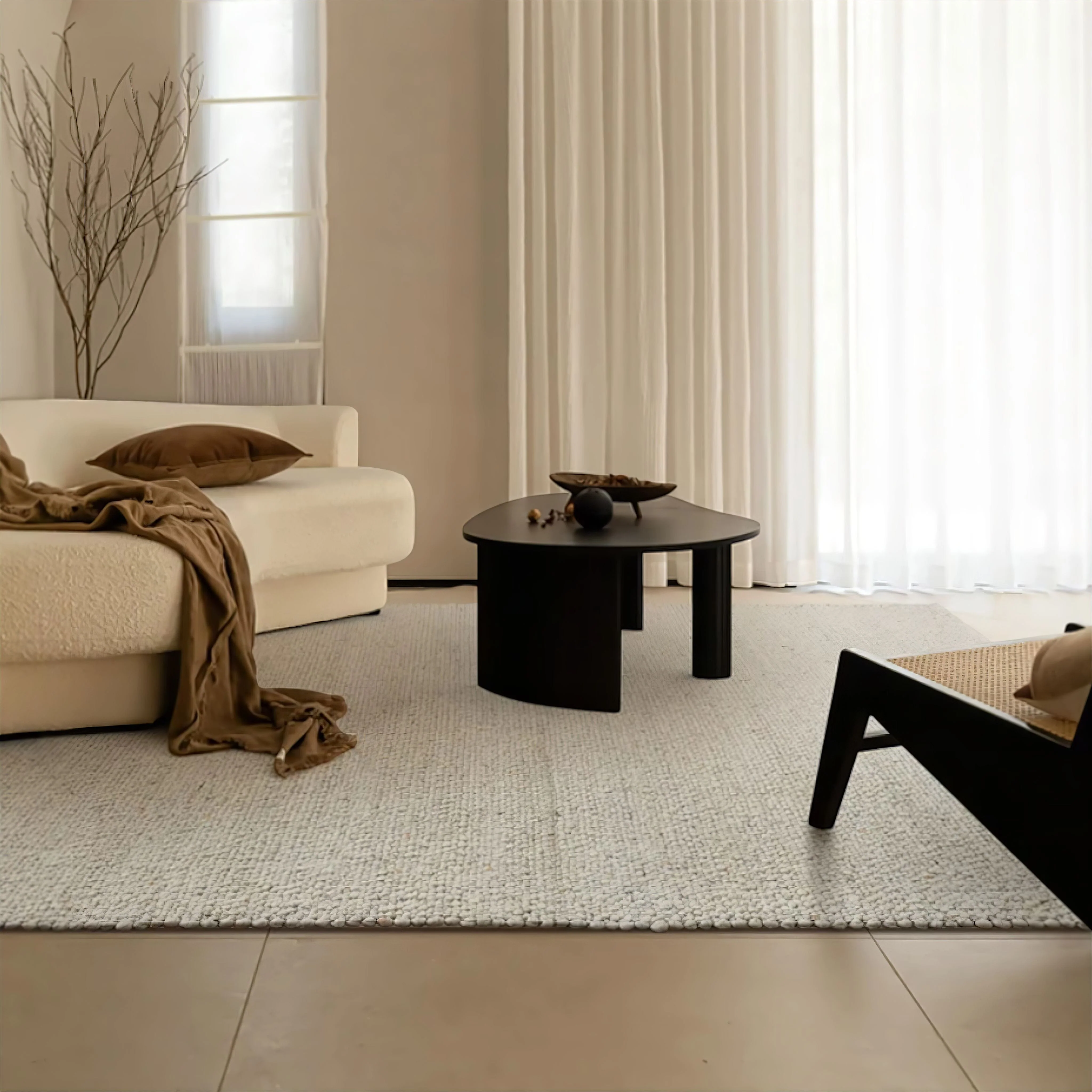Louison Handwoven Wool Rug - Image 3