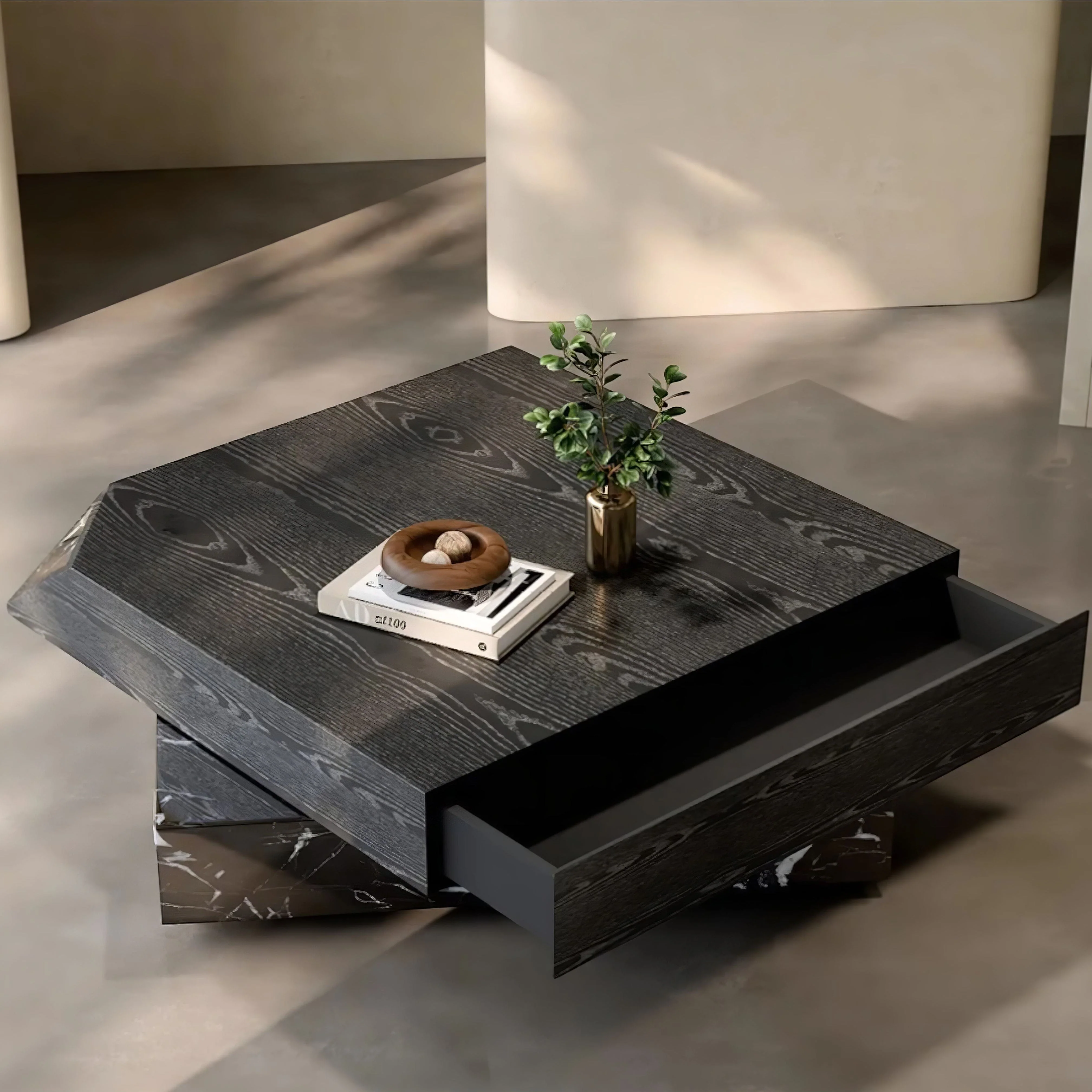 Palmira Marble Coffee Table - Image 2