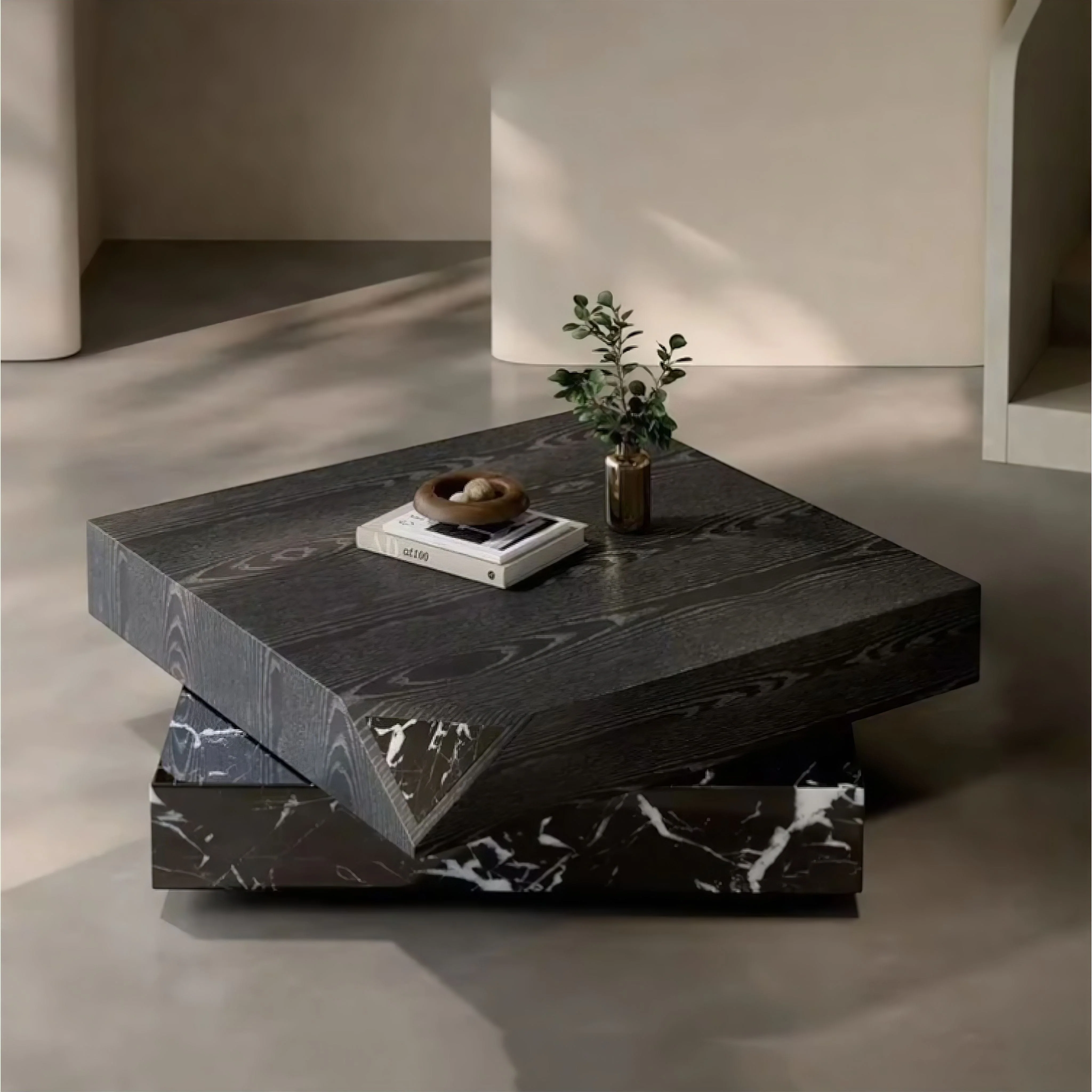 Palmira Marble Coffee Table - Image 4