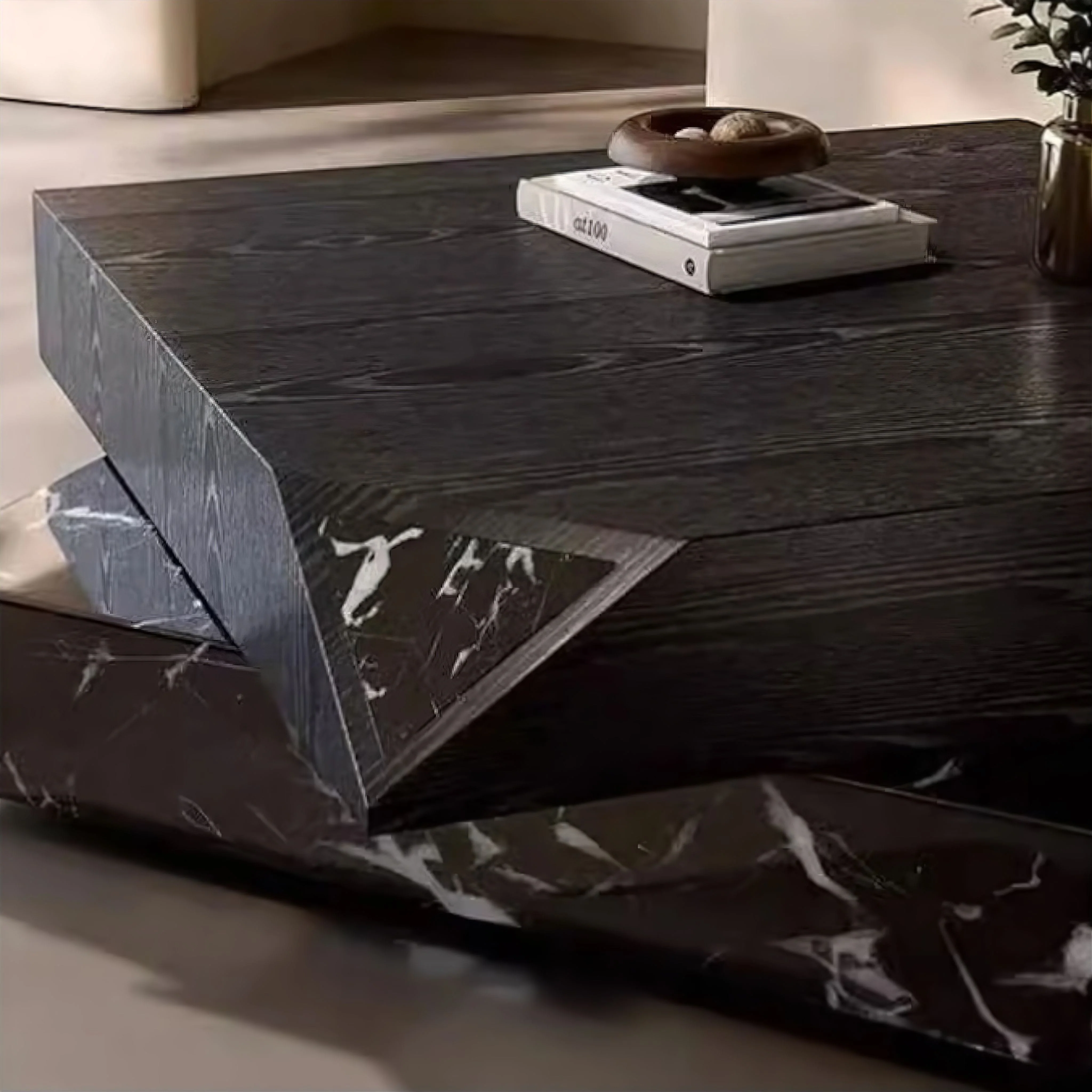 Palmira Marble Coffee Table - Image 5