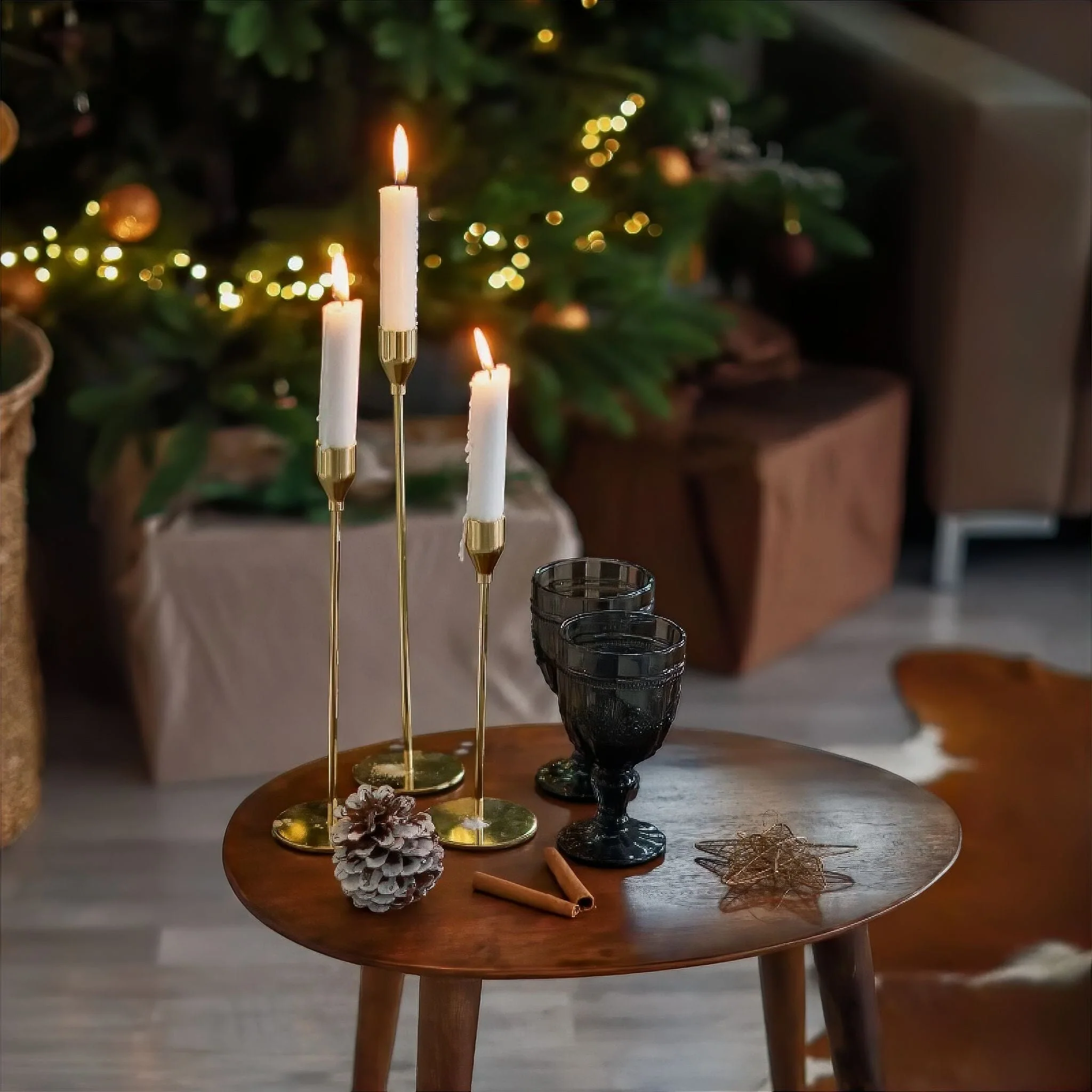 3 Piece Candle Holder Set - Image 4