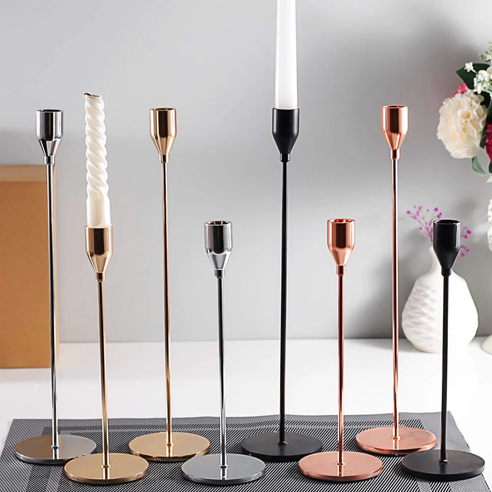 3 Piece Candle Holder Set - Image 5