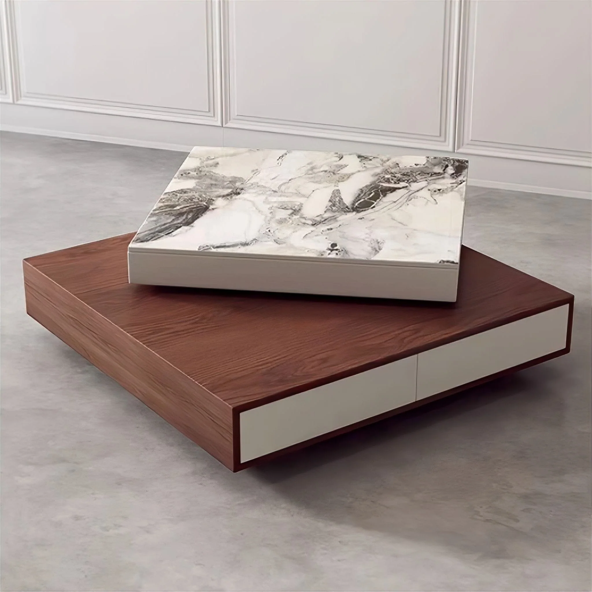 Agathe Rotating Coffee Table - Image 4