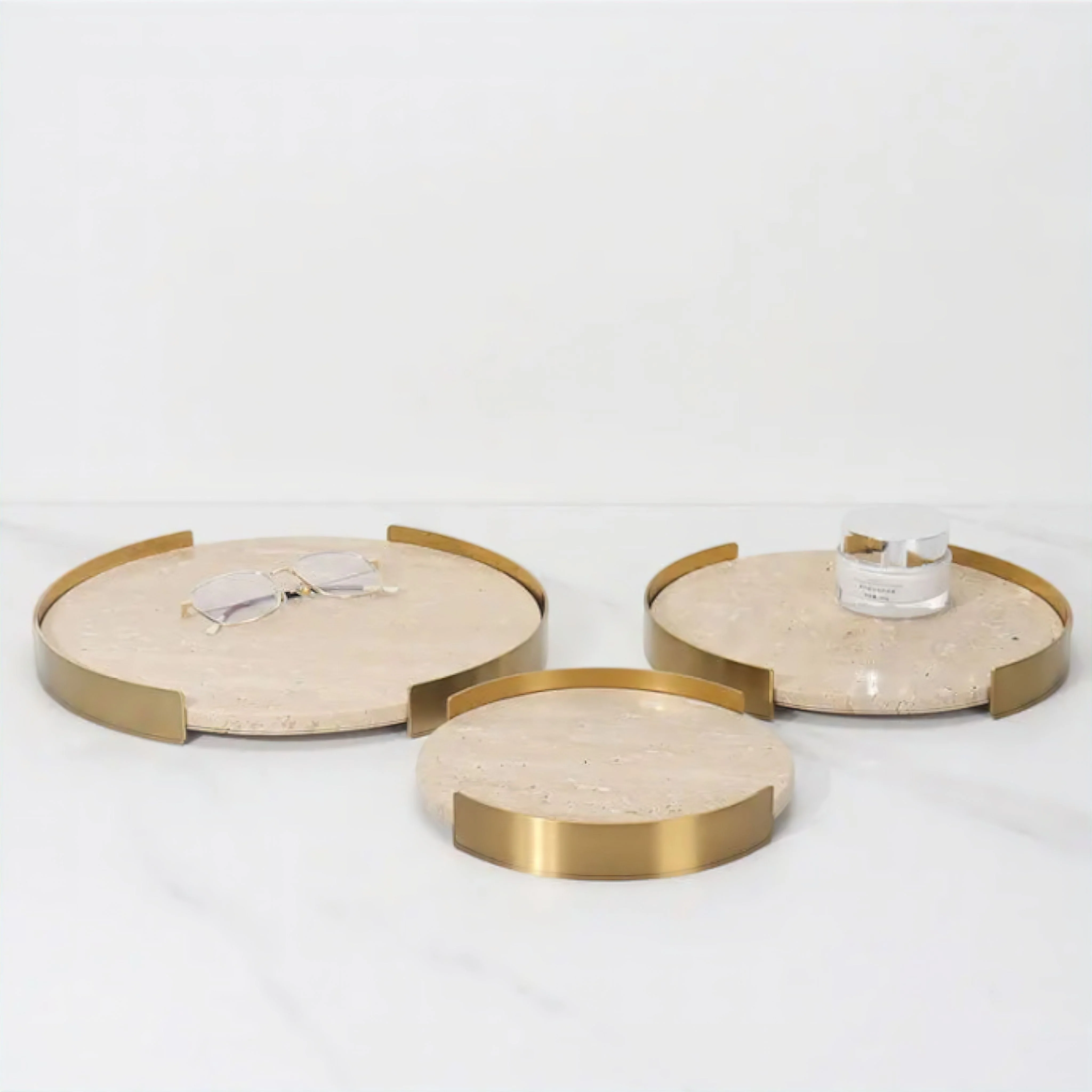 Nuria Travertine Tray - Image 3