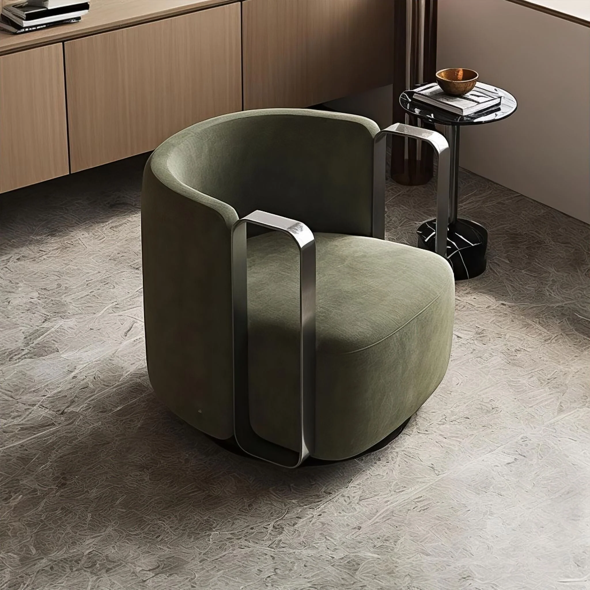 Riste Occasional Swivel Chair - Image 5