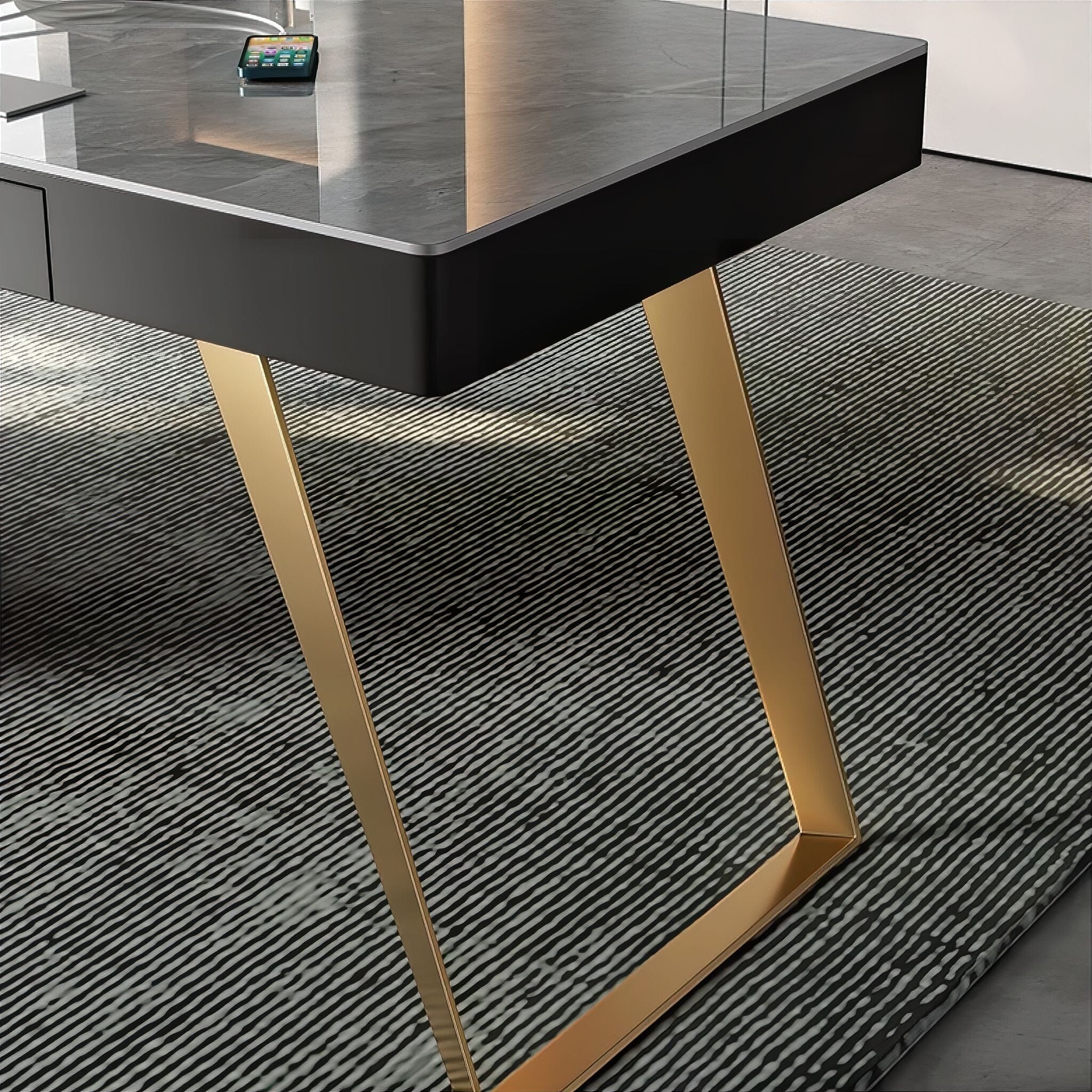 Brigitte Slate Office Desk - Image 5
