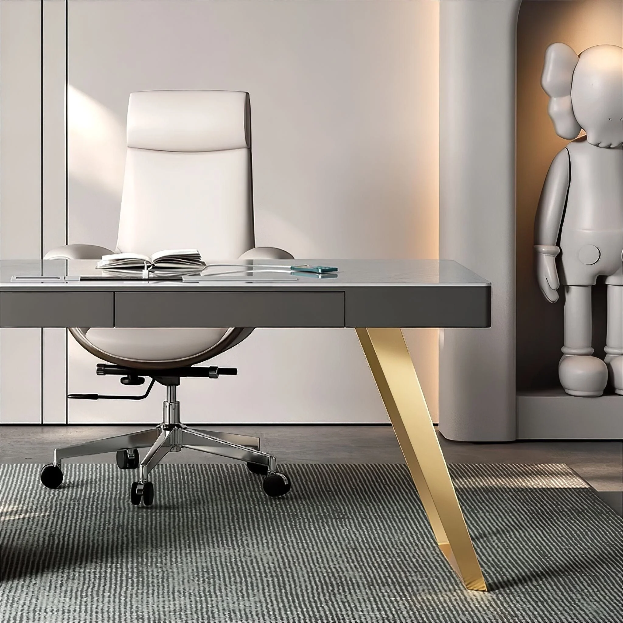 Brigitte Slate Office Desk - Image 6