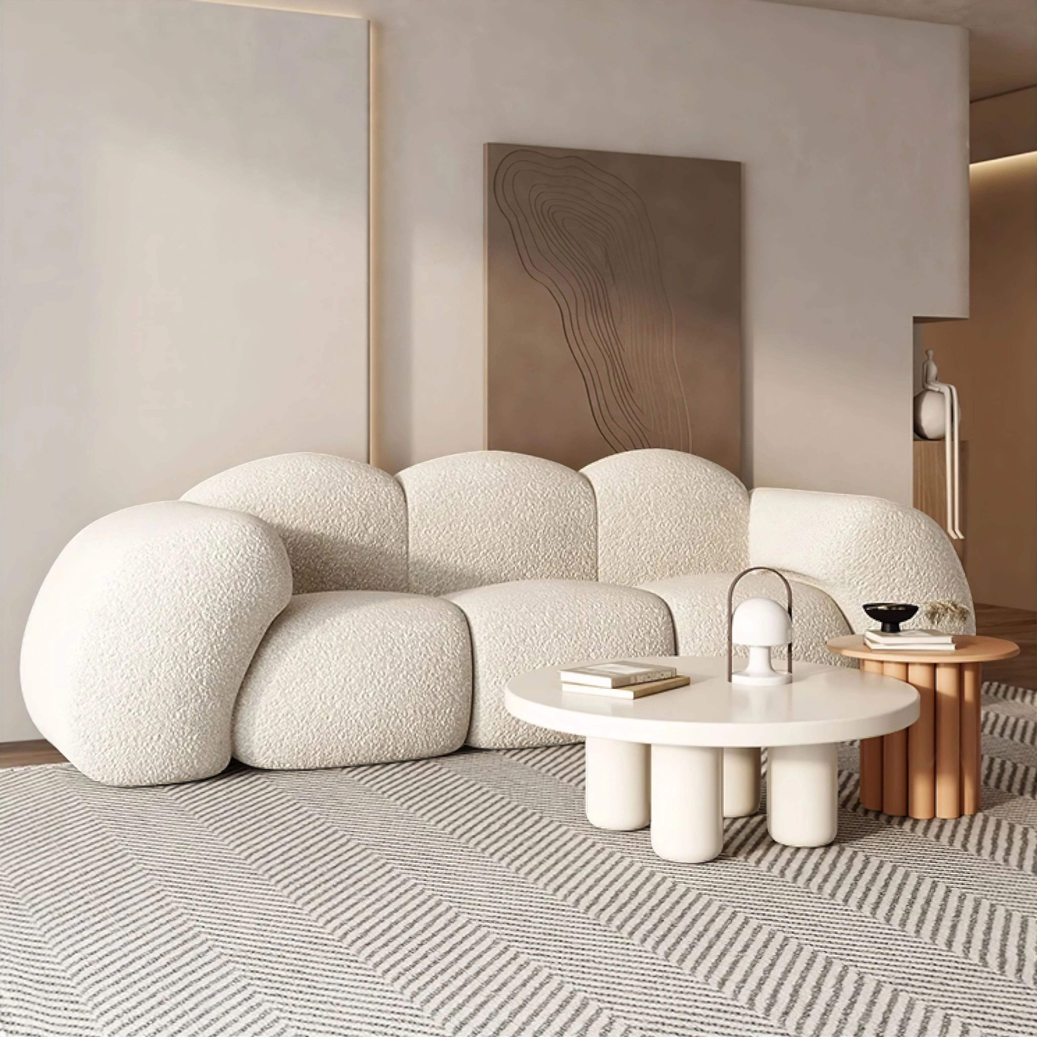 Leonie Curved Sofa - Image 2