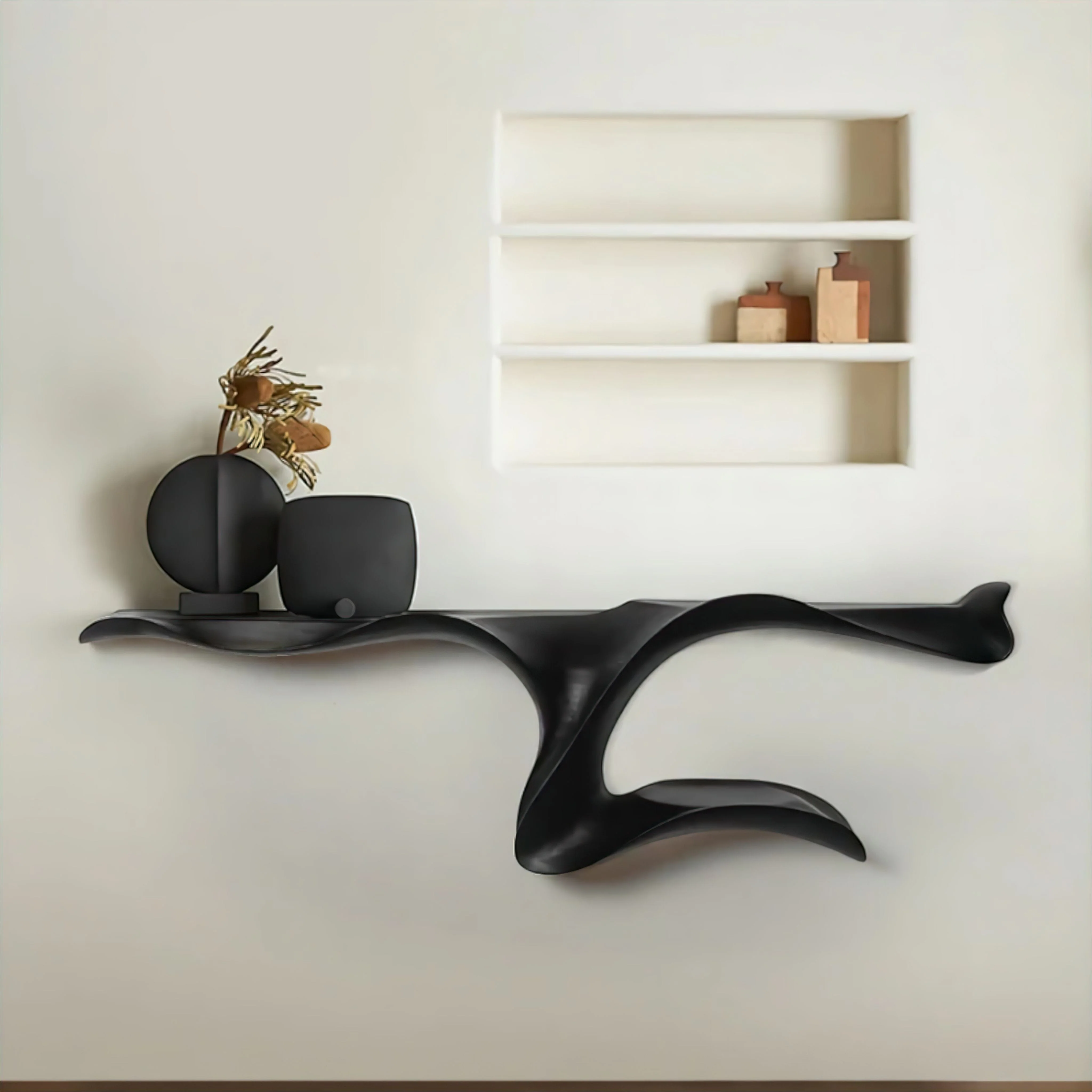 Cedric Wall Hung Console Table - Image 4