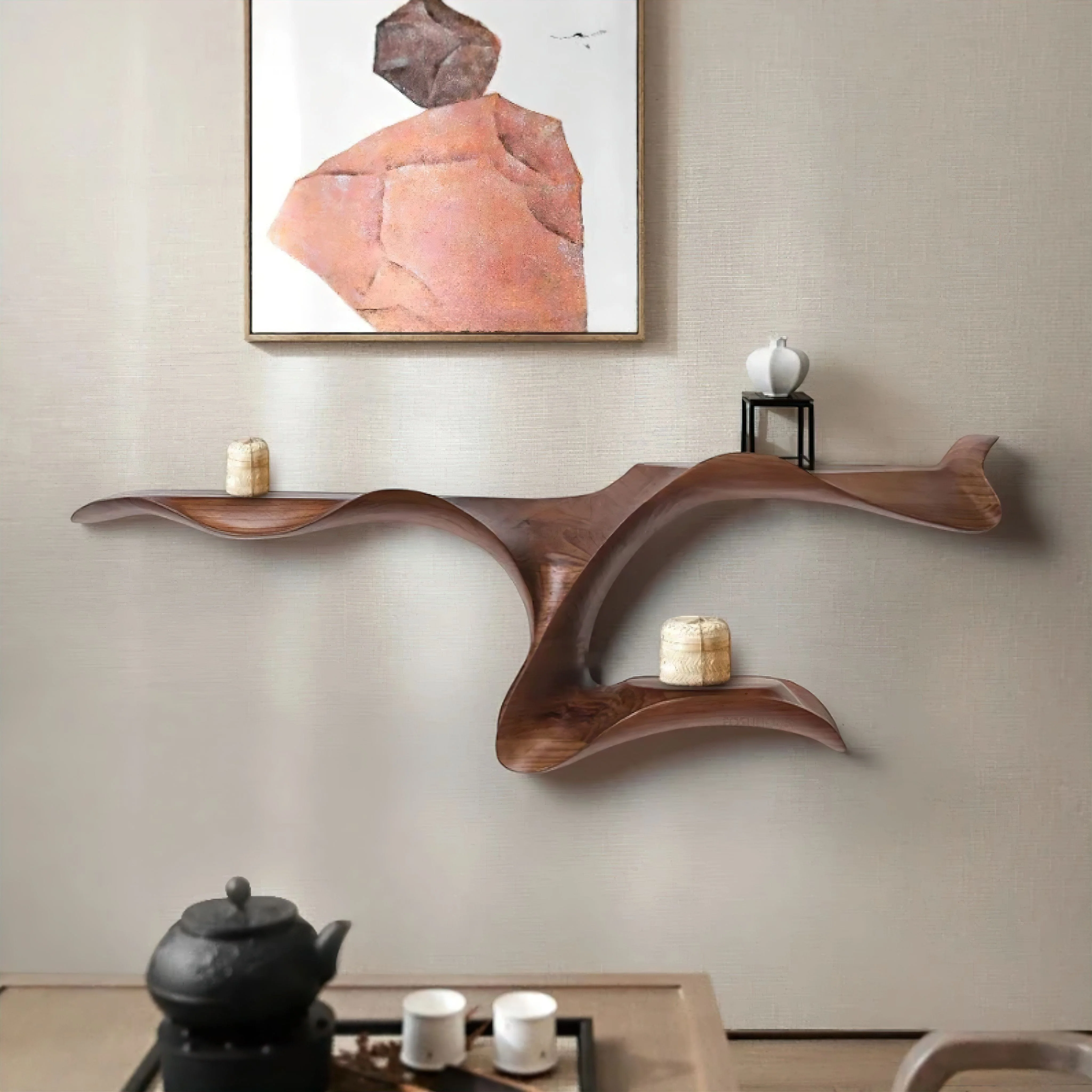 Cedric Wall Hung Console Table - Image 5