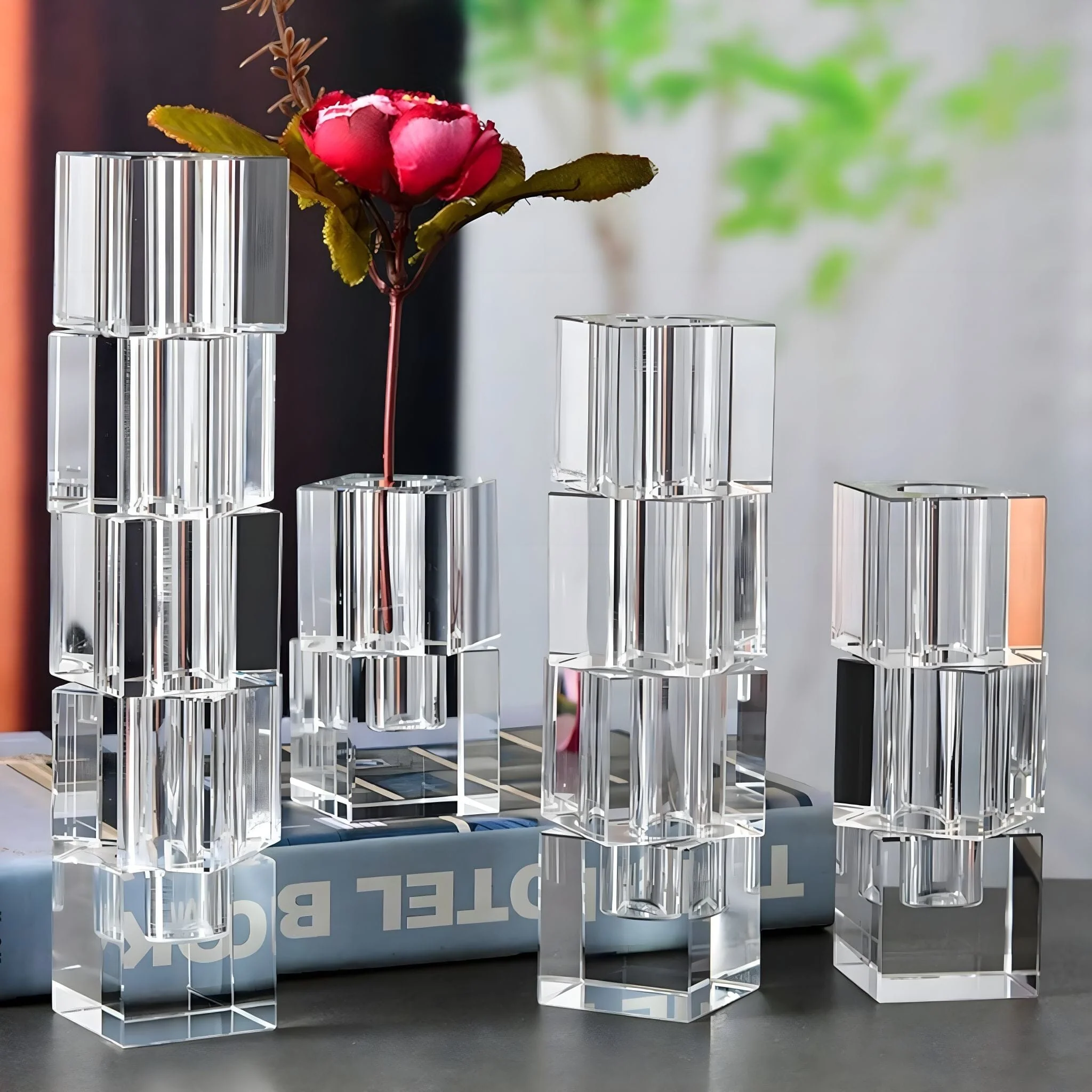 Cube Cascade Vase