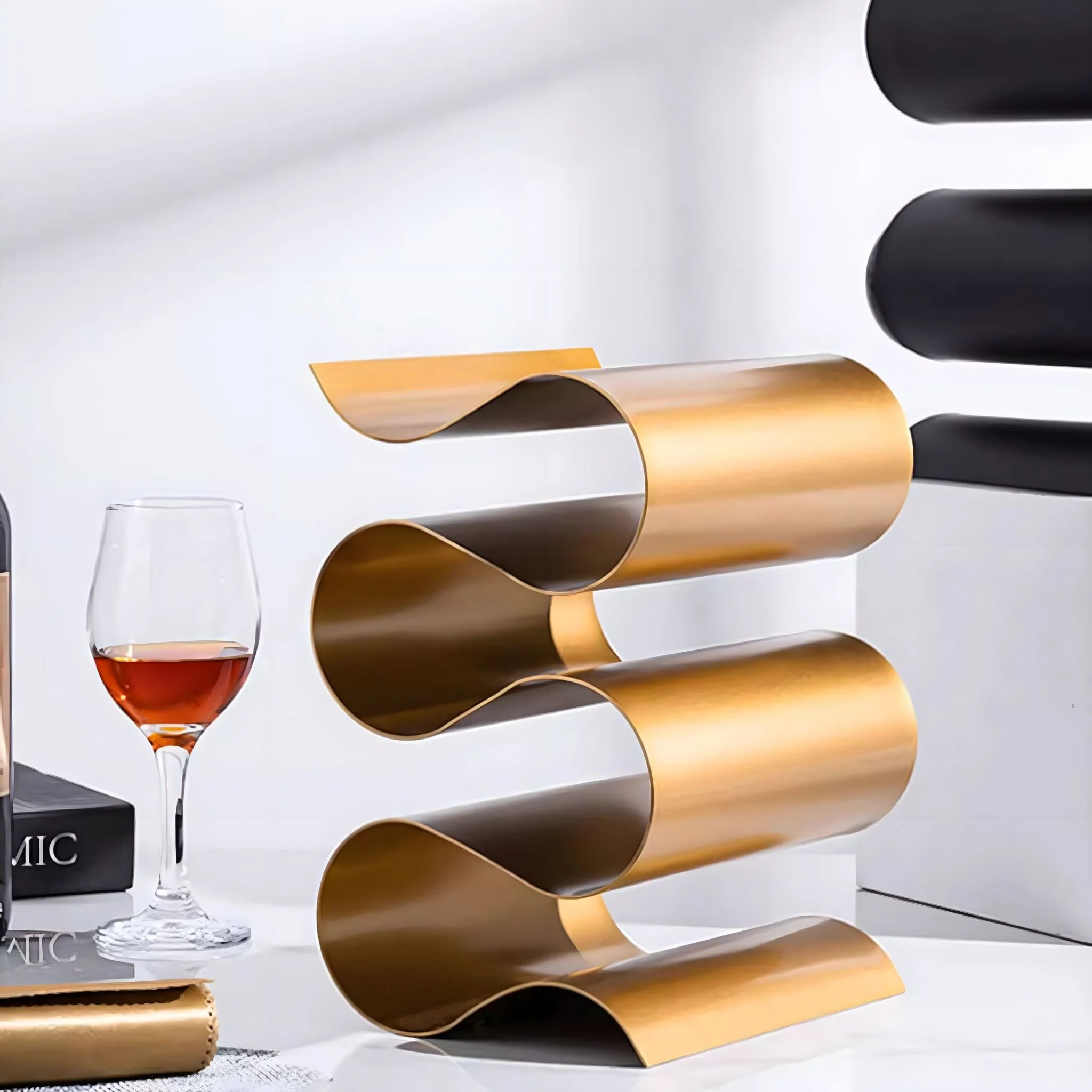 Curved Wine Holder - Image 3