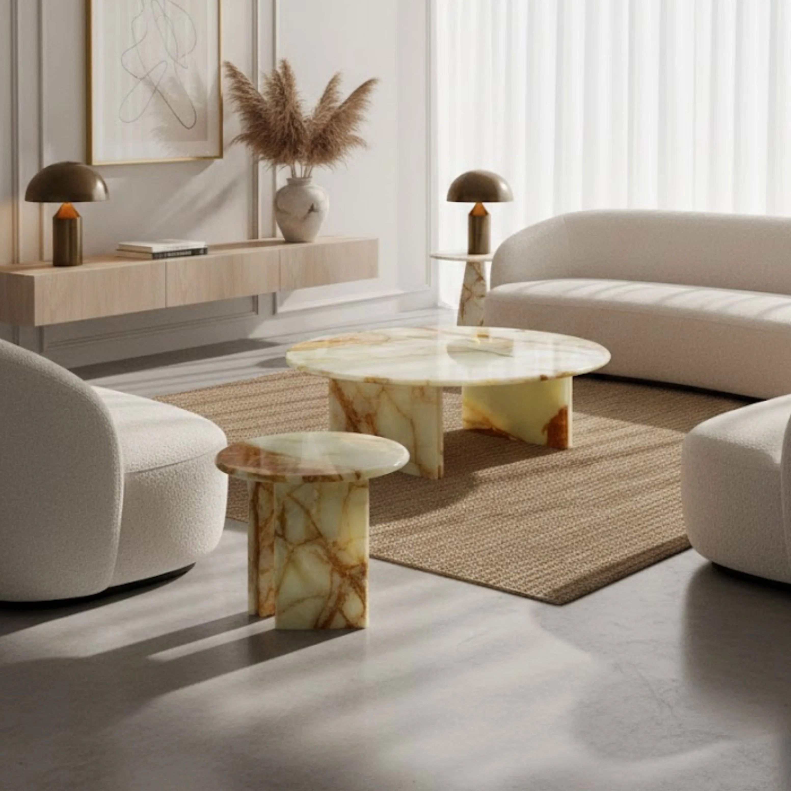 Anicee Marble Coffee Table - Image 5