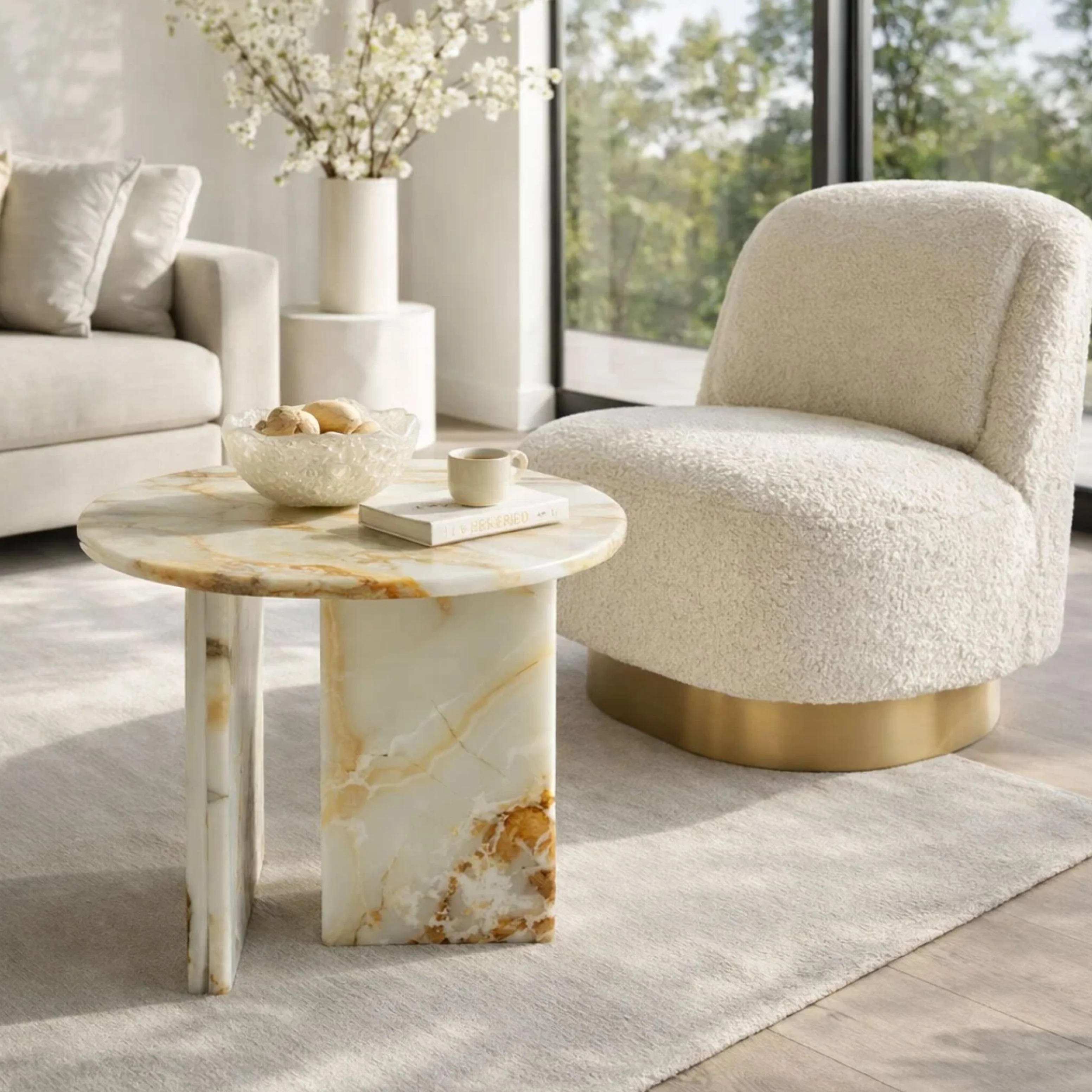Anicee Marble Coffee Table - Image 6
