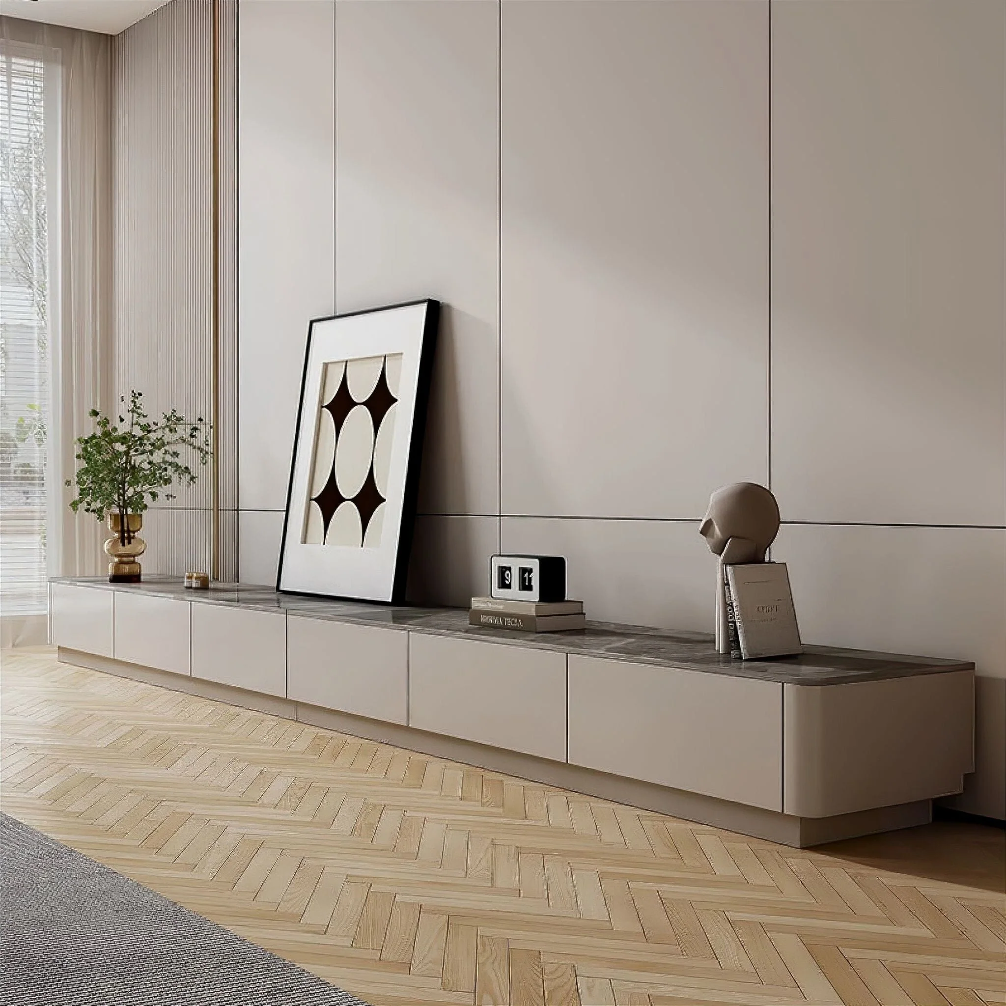 Denis Slate TV Cabinet - Image 2