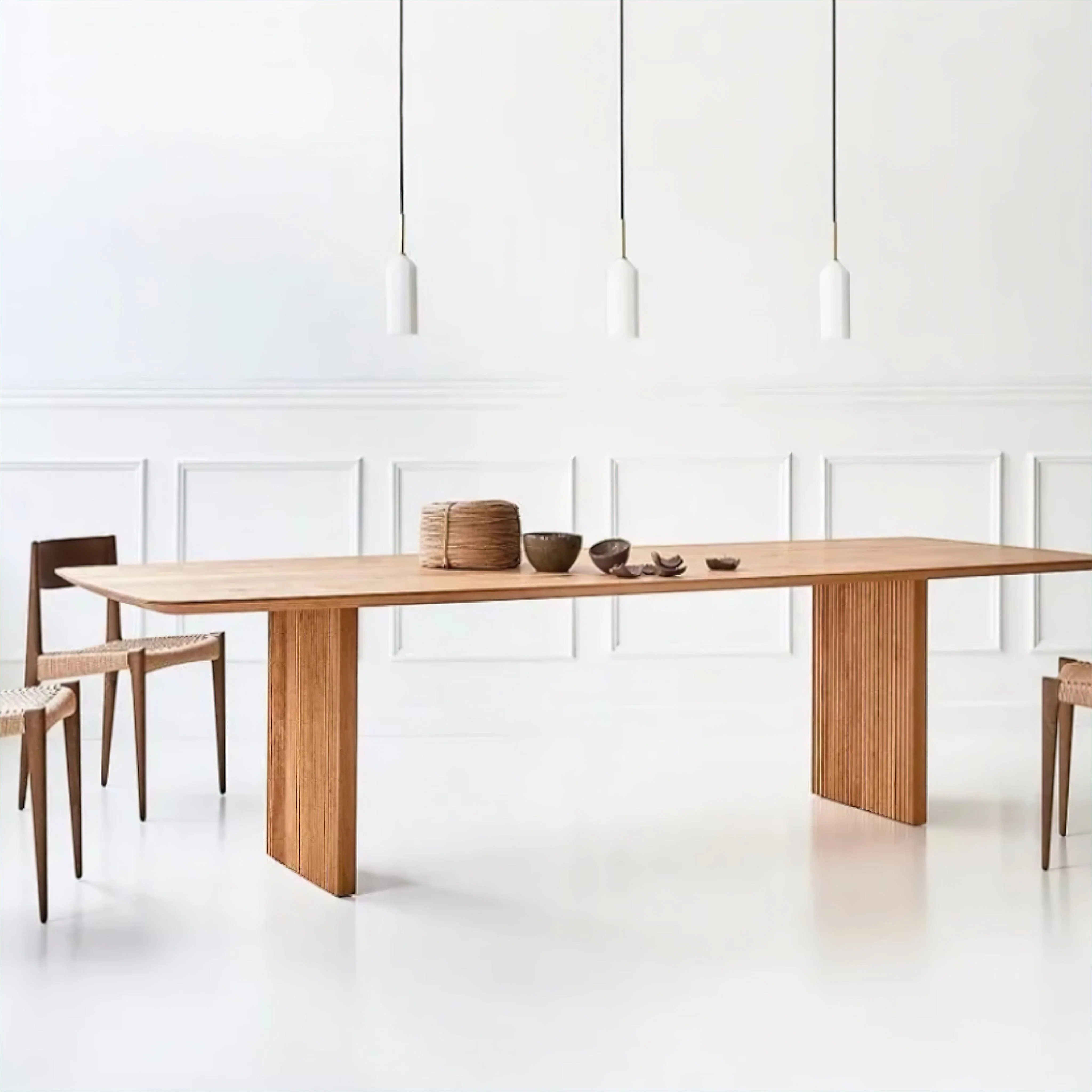 Denise Timber Dining Table - Image 4