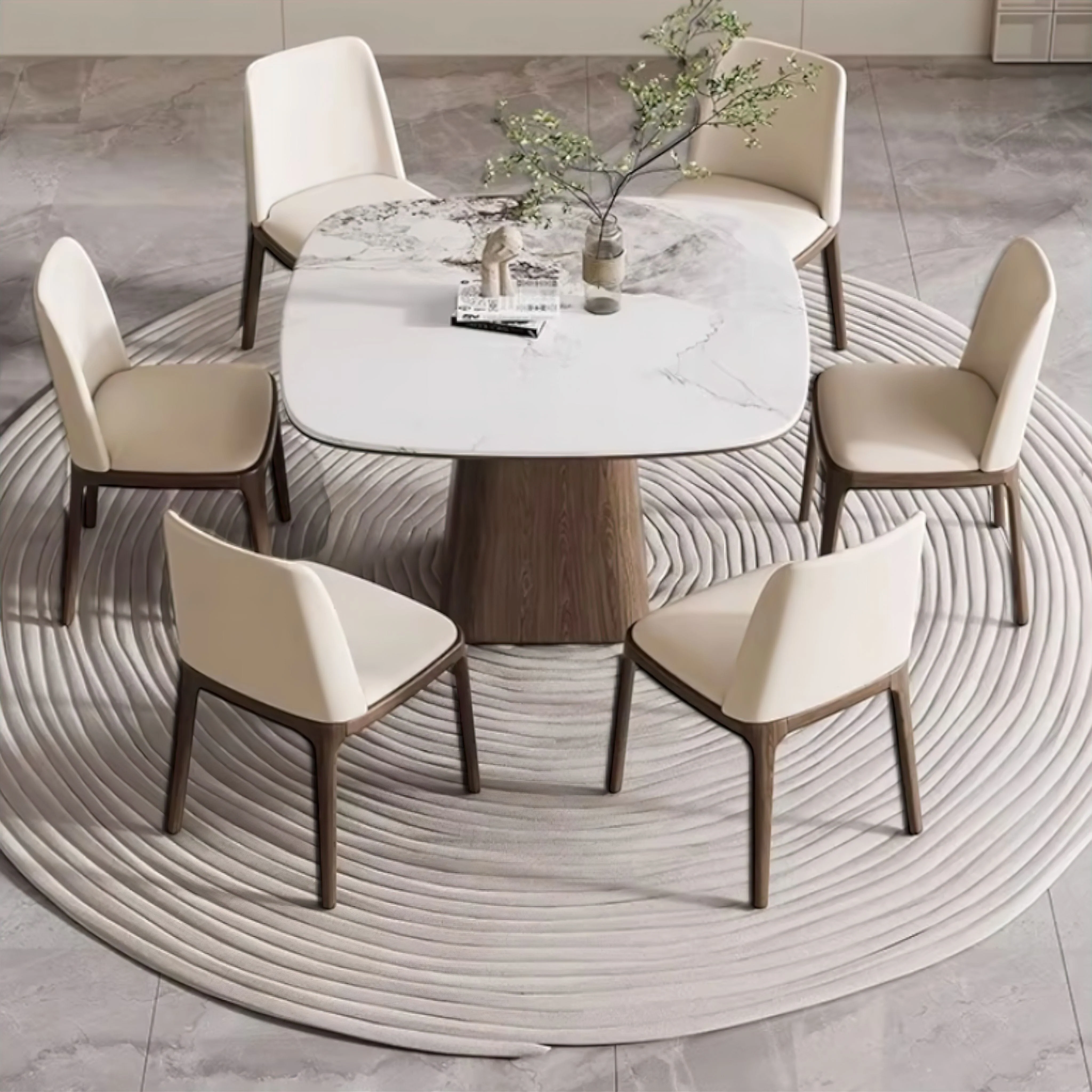 Vania Slate Dining Table - Image 4