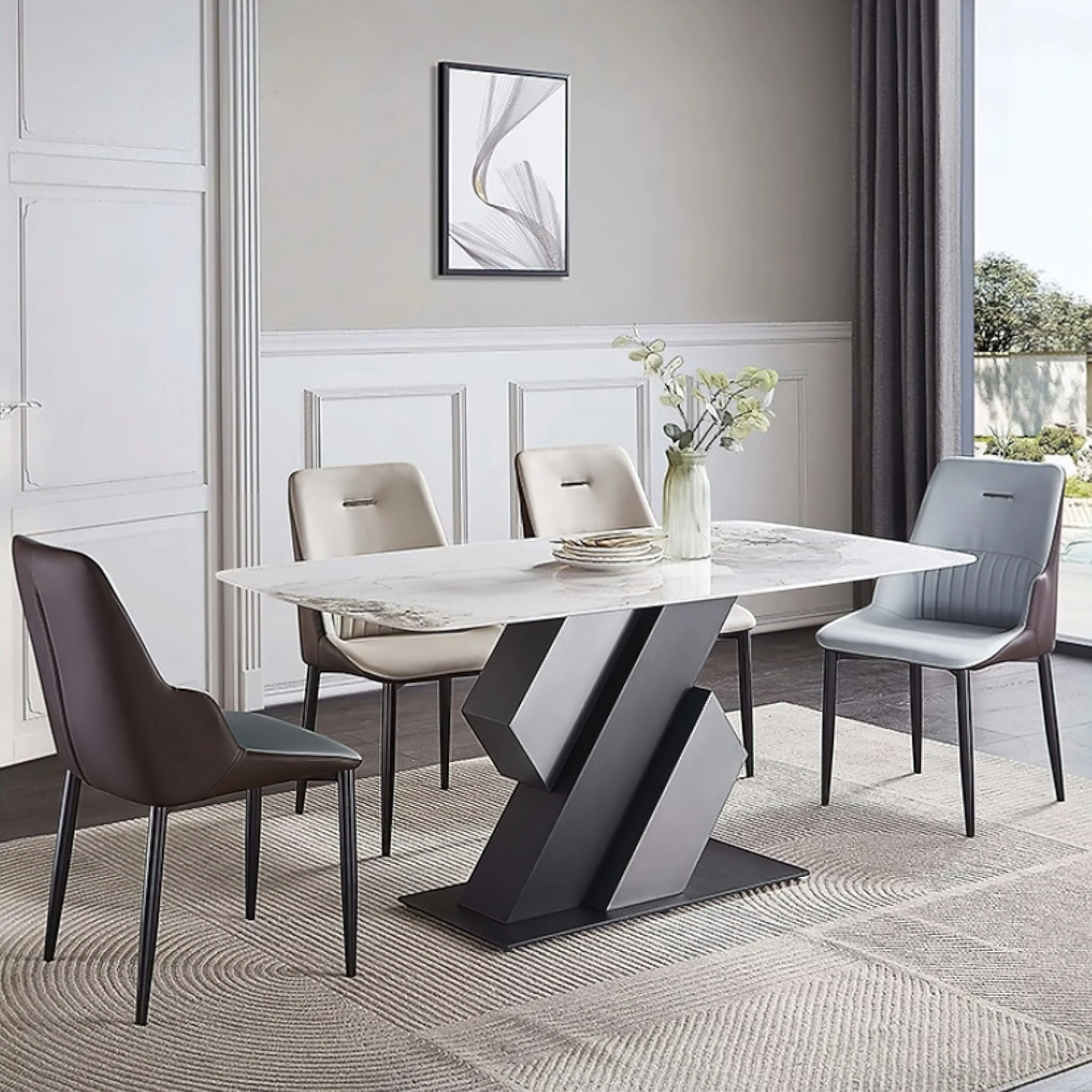 Zeno Marble Dining Table
