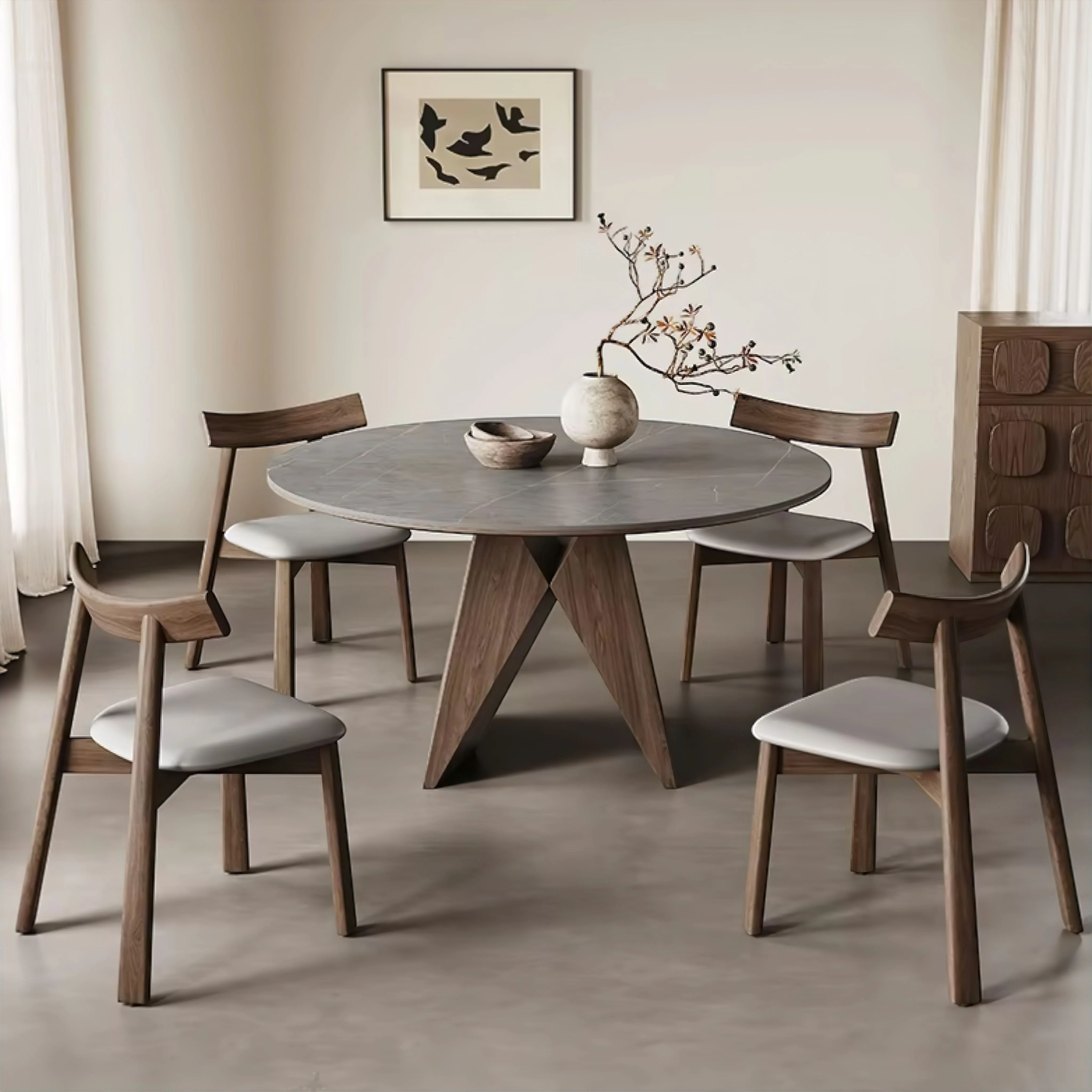 Gabriele Slate Dining Table - Image 5