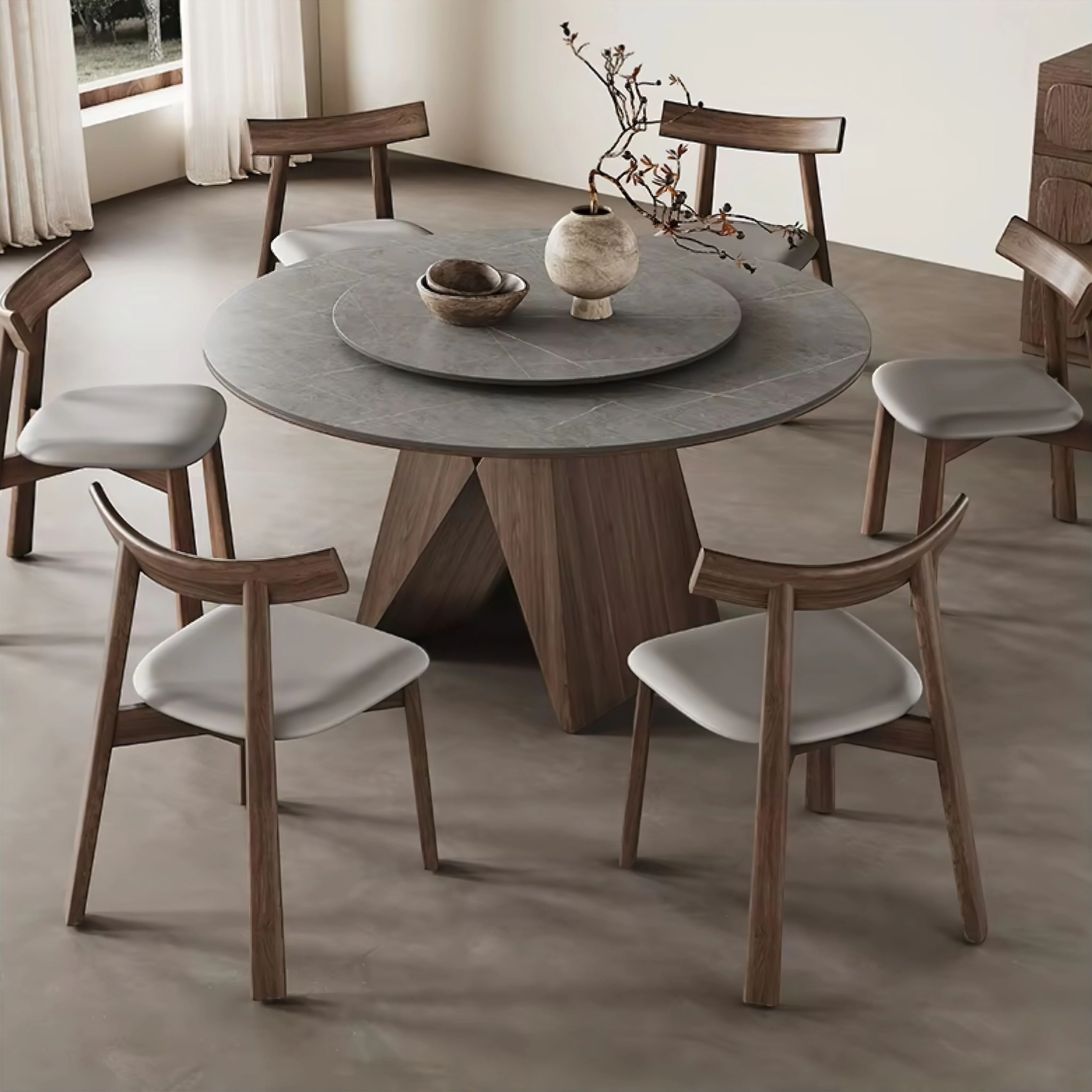 Gabriele Slate Dining Table - Image 6