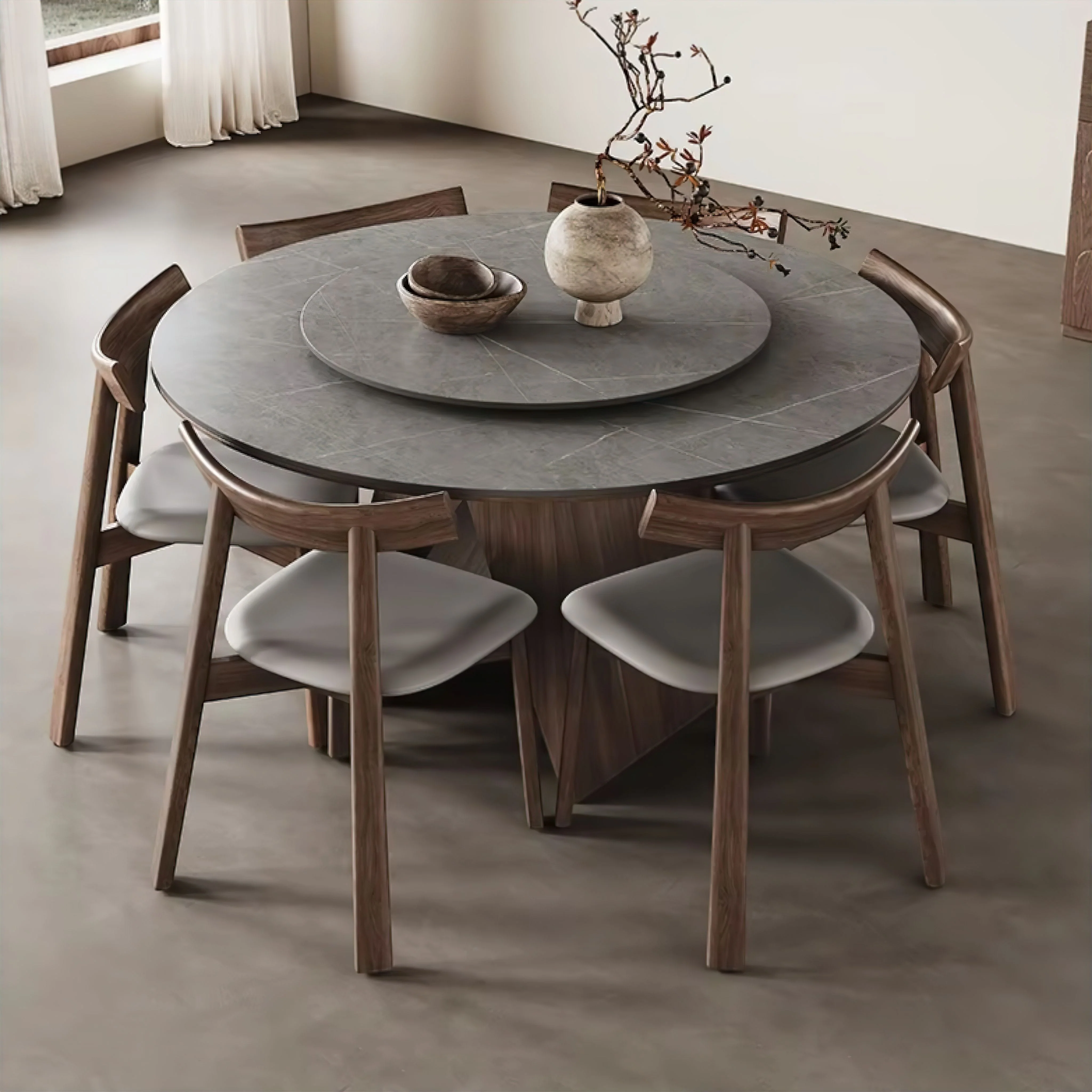 Gabriele Slate Dining Table - Image 7