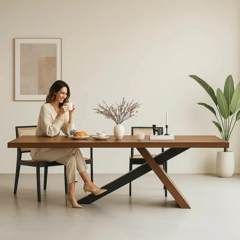 Eleonore Timber Dining Table - Image 2