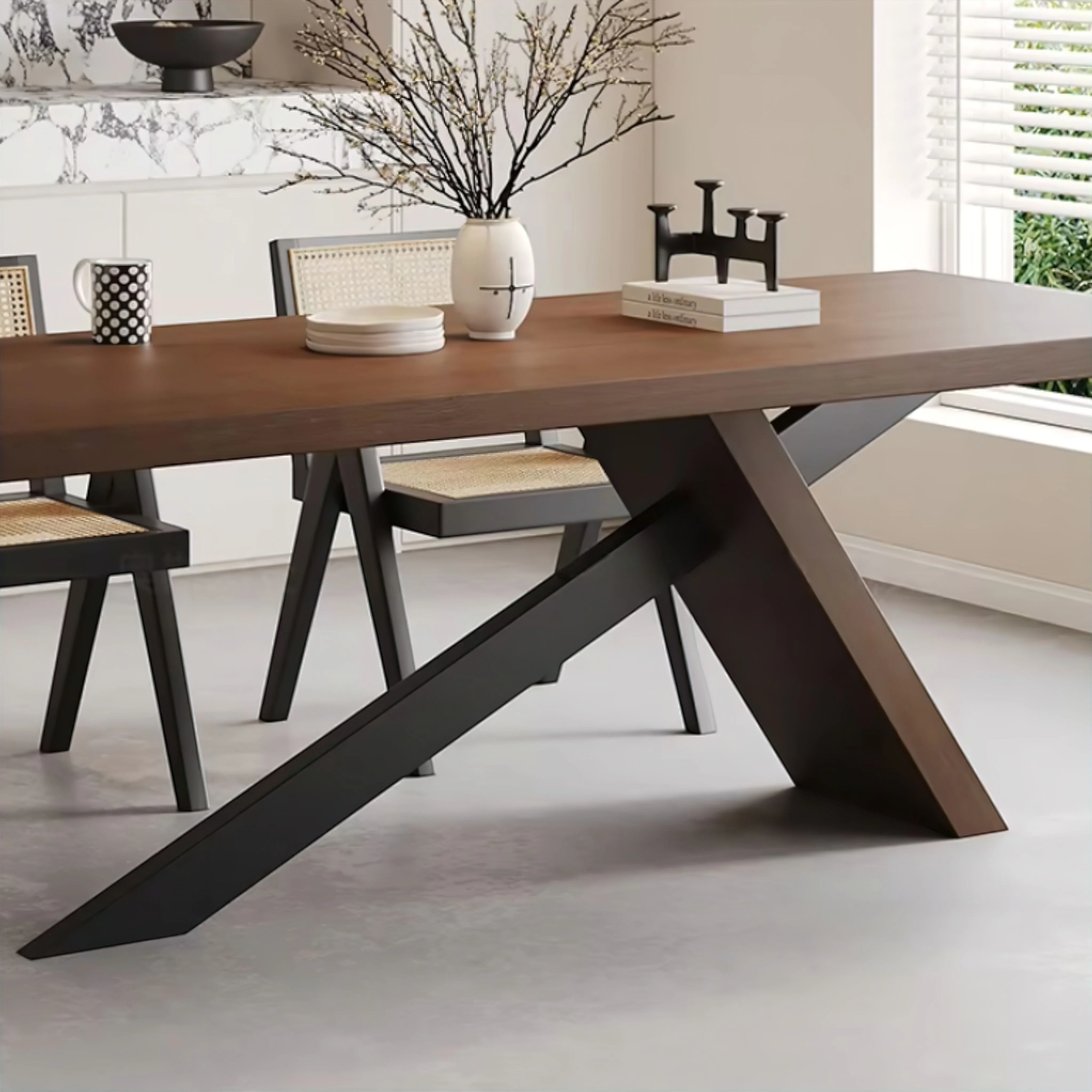 Eleonore Timber Dining Table - Image 4