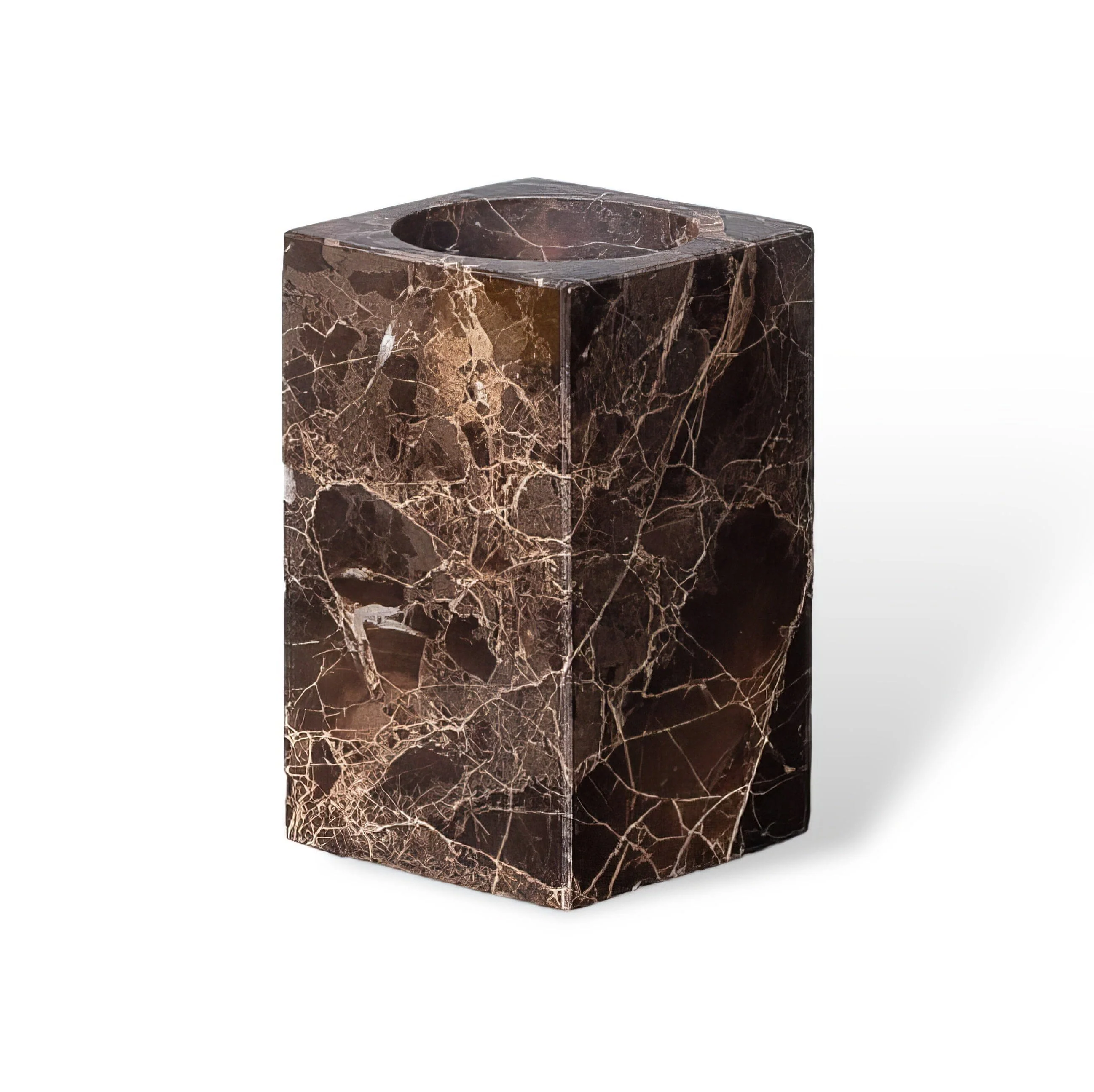 Emperador Dark Marble Bathroom Collection - Image 11