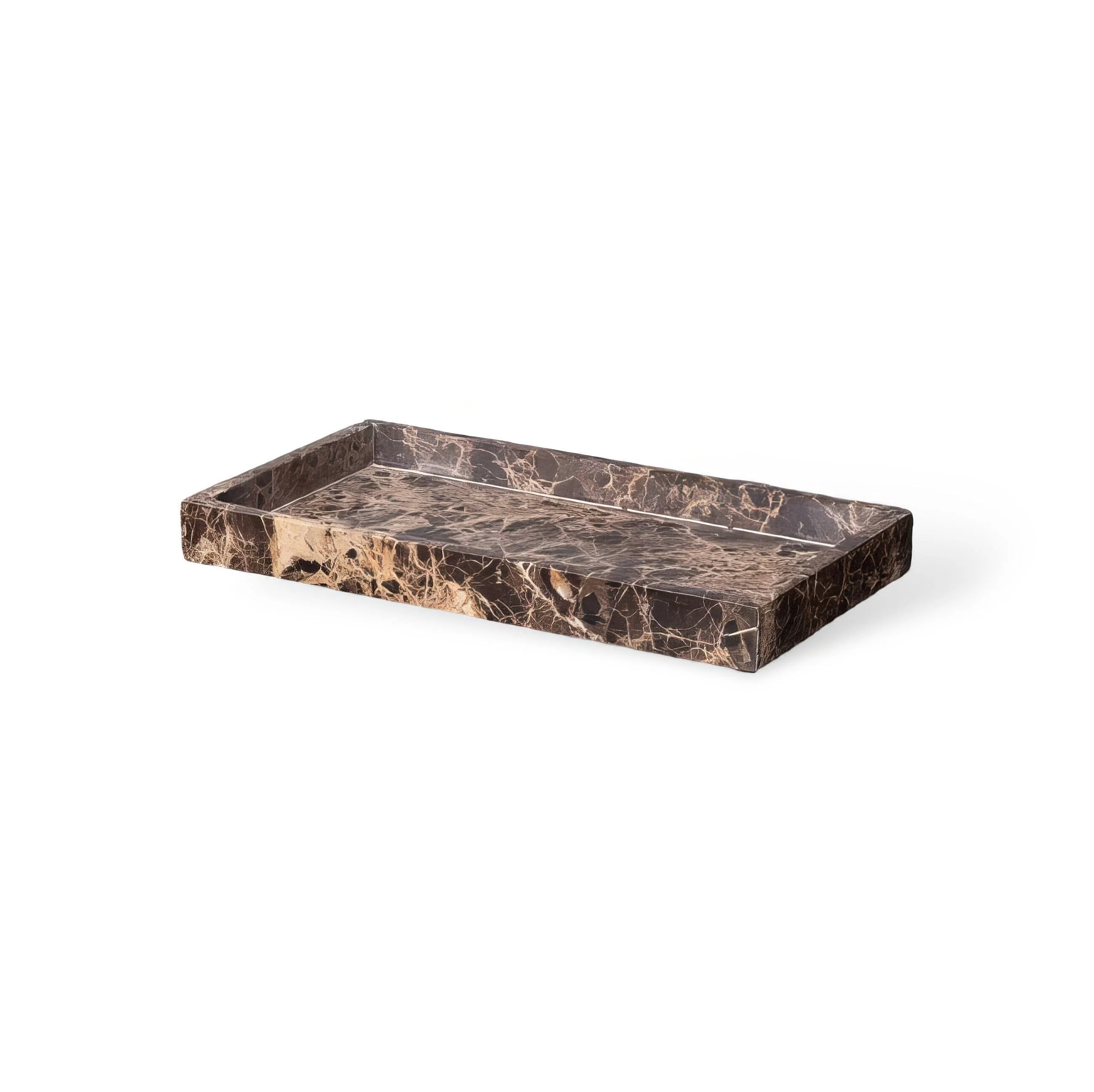 Emperador Dark Marble Bathroom Collection - Image 17