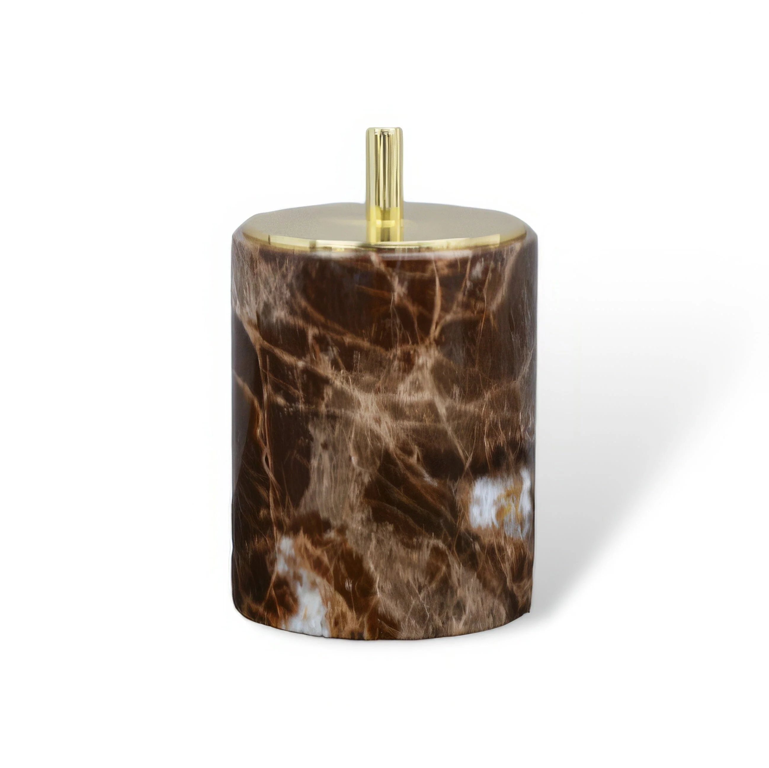 Emperador Dark Marble Bathroom Collection - Image 19