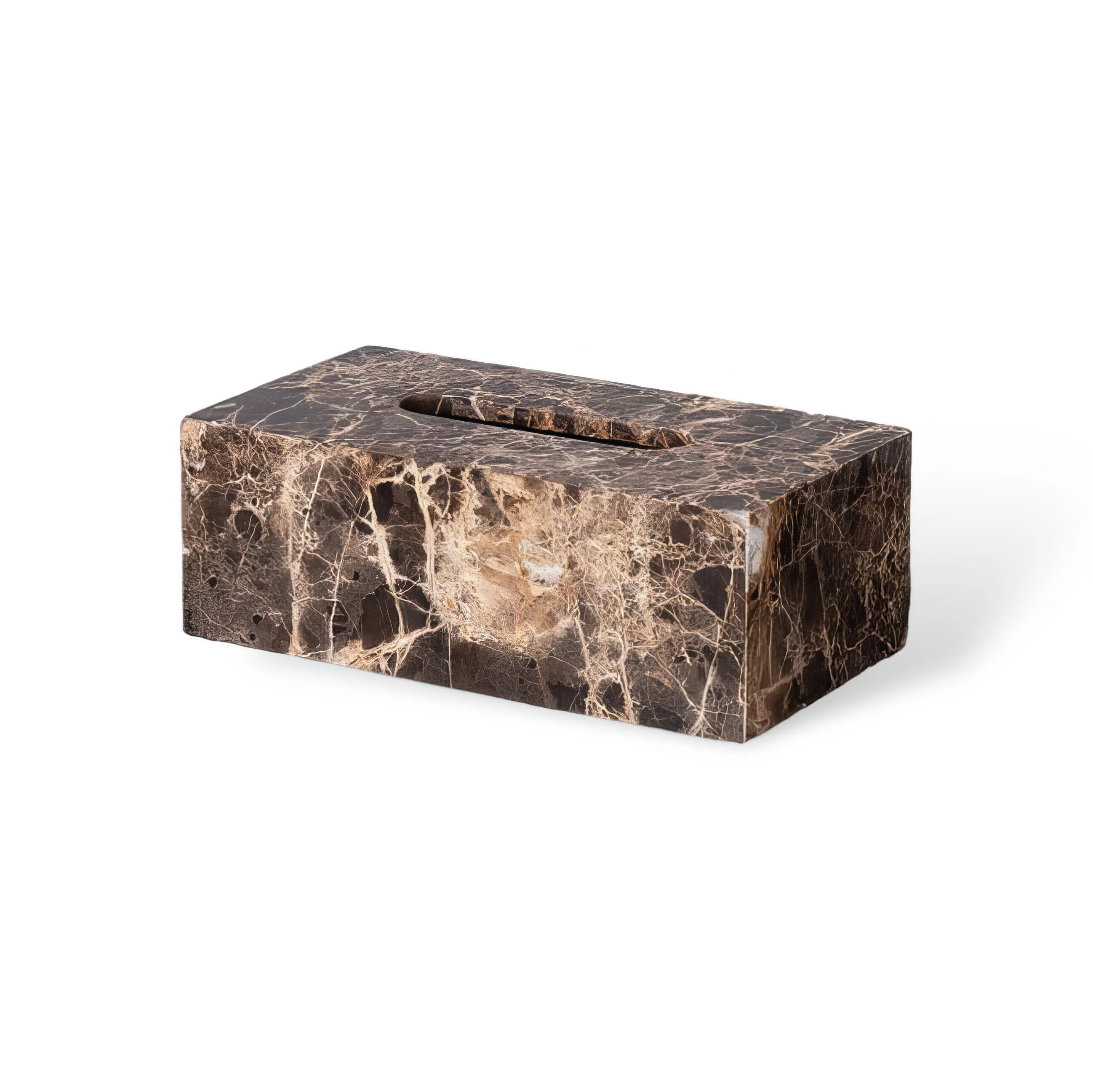 Emperador Dark Marble Bathroom Collection - Image 25