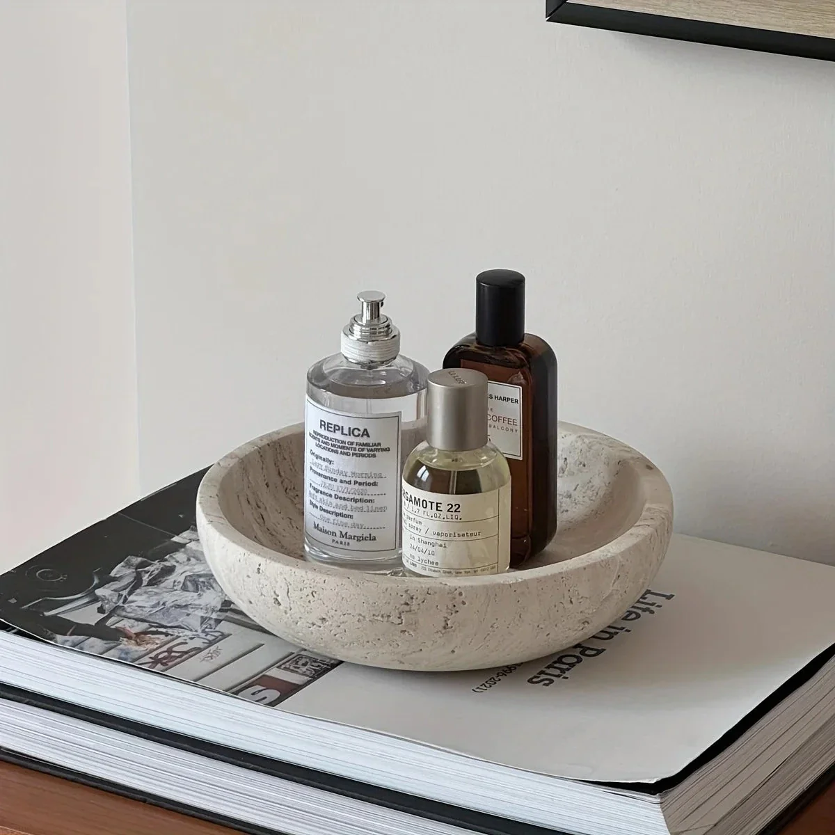 Charlot Travertine Tray