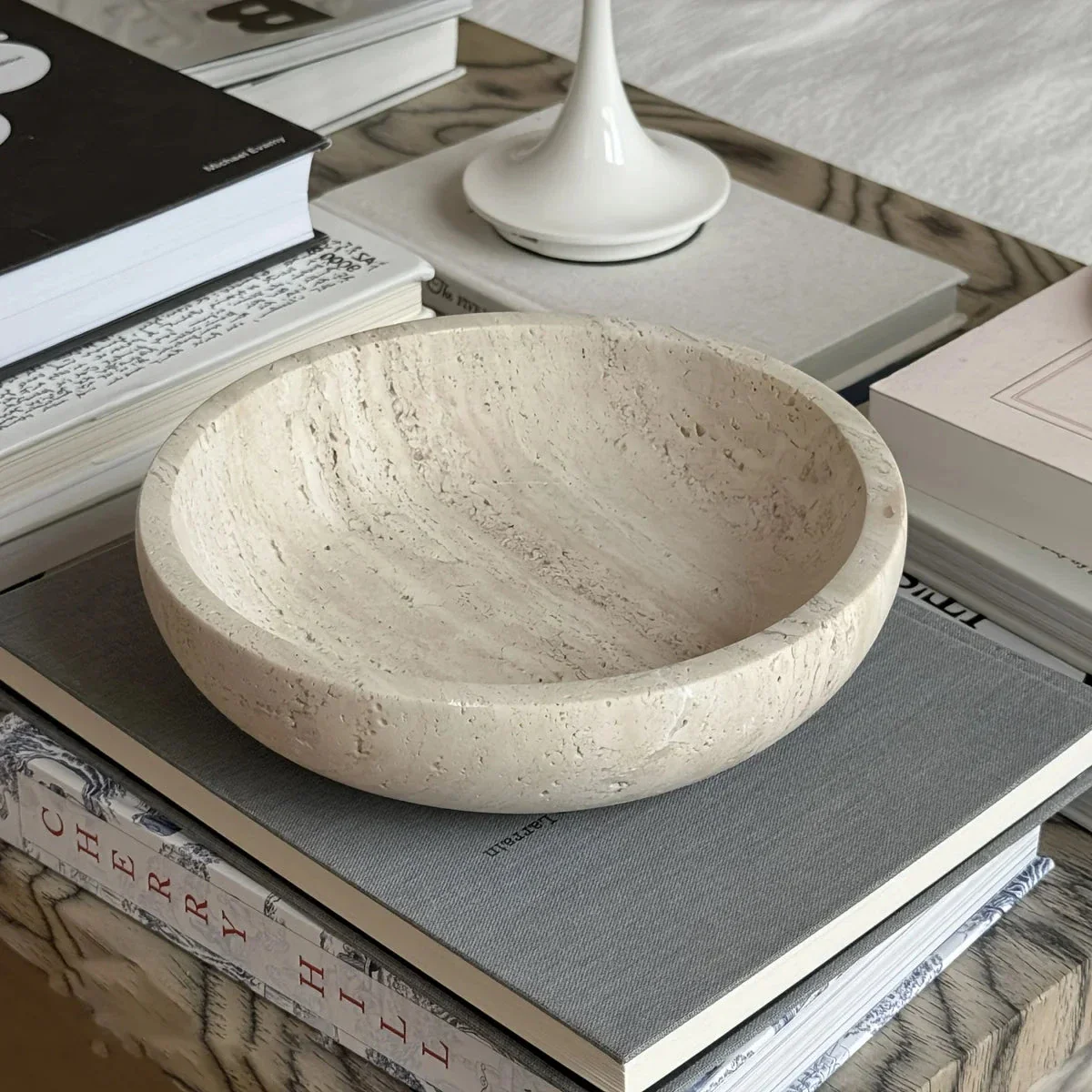 Charlot Travertine Tray - Image 2