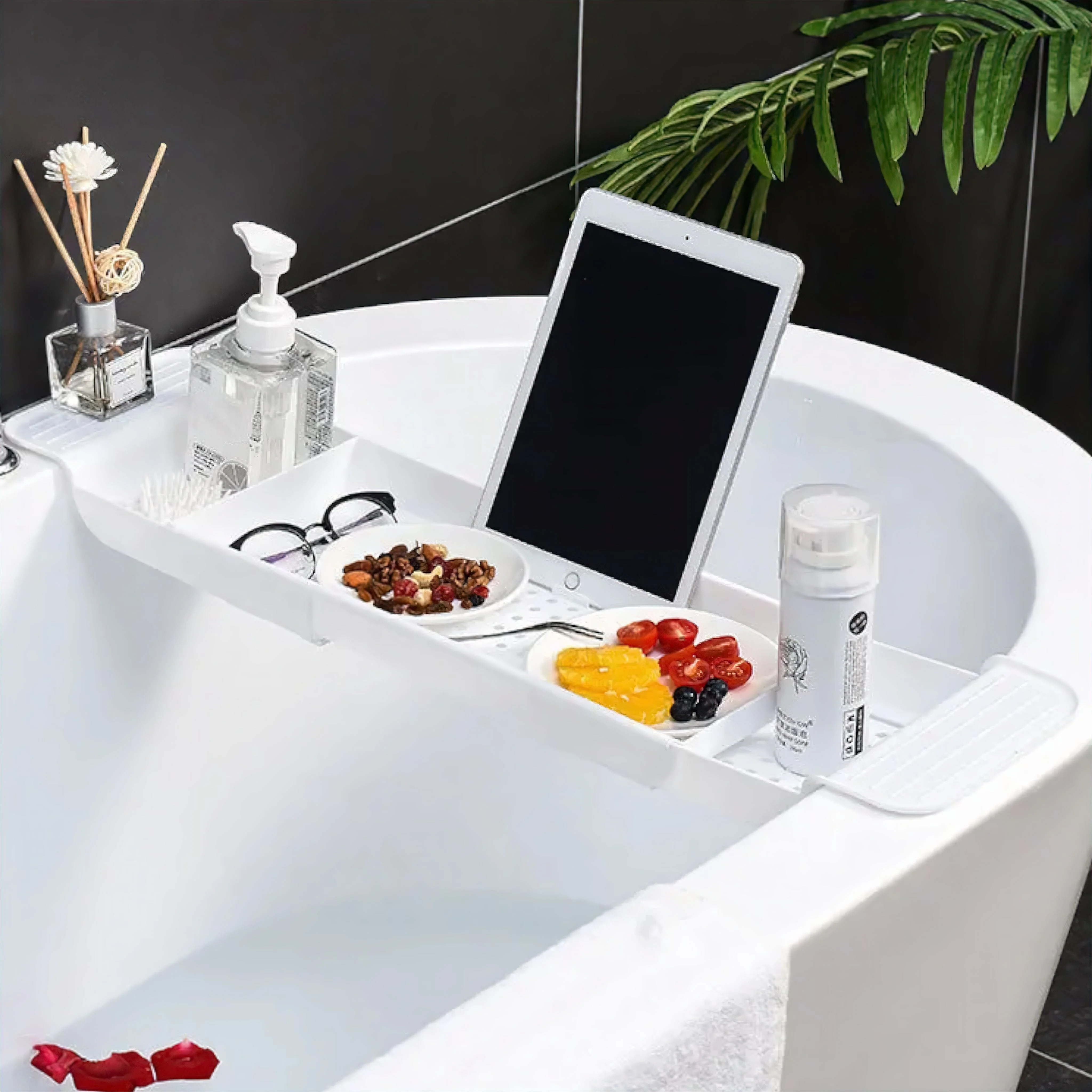 Monique Expandable Bathtub Caddy - Image 3