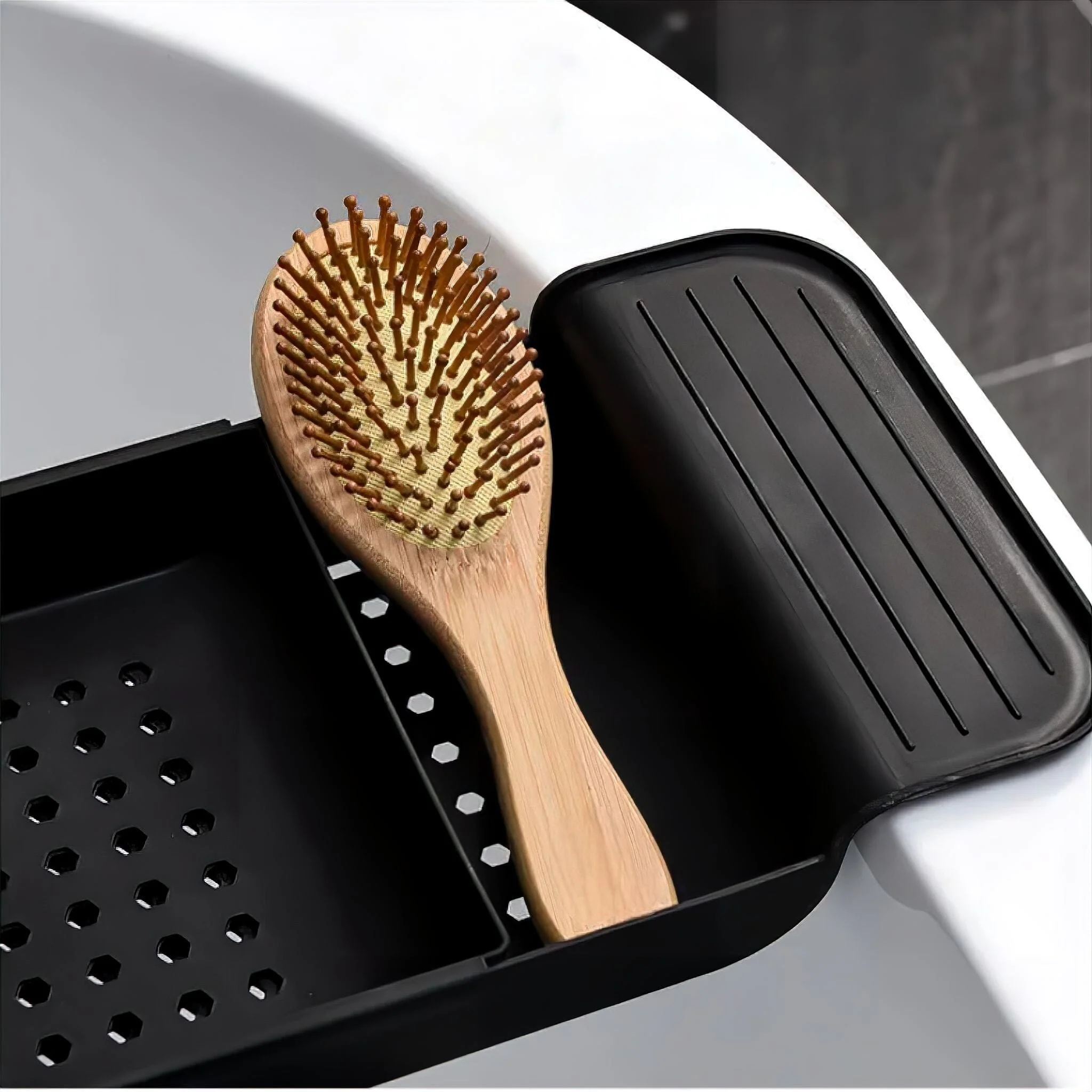 Monique Expandable Bathtub Caddy - Image 4