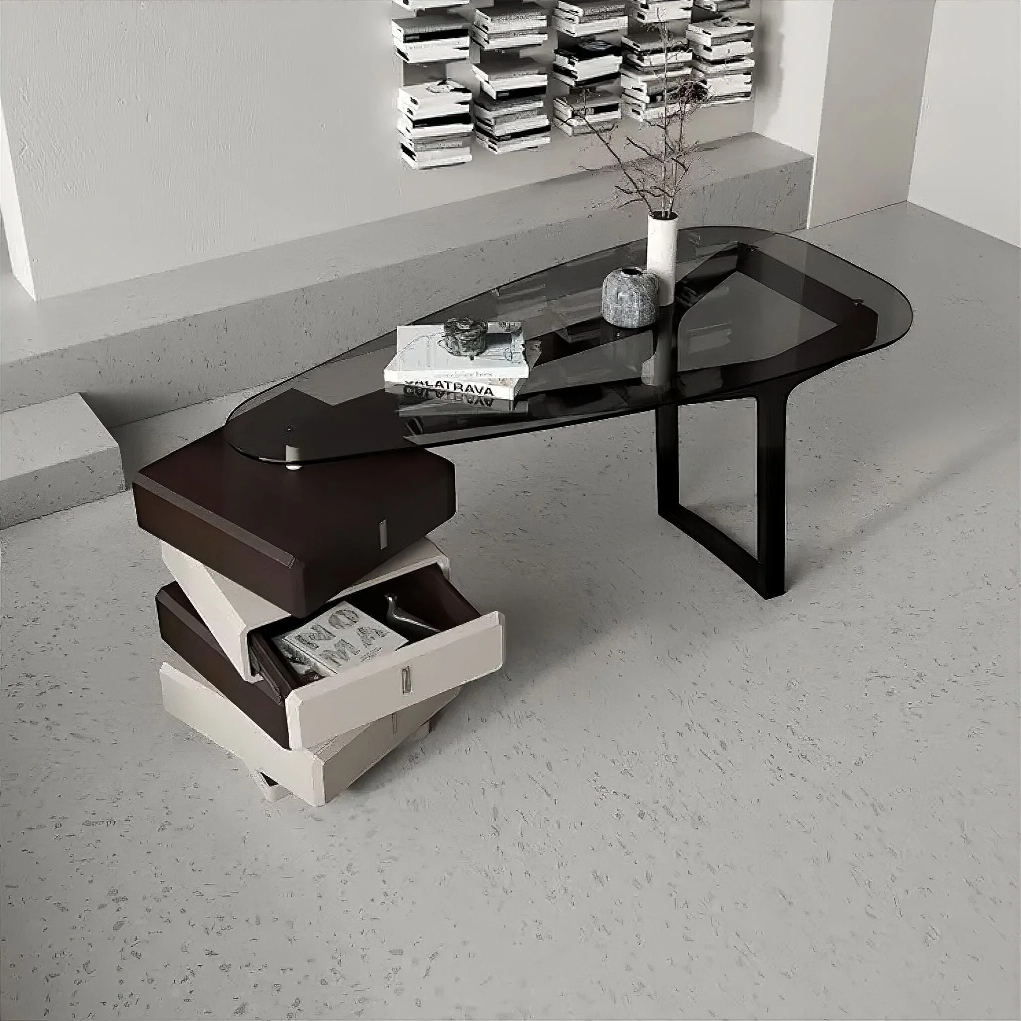 Fernand Rotating Office Desk - Image 5