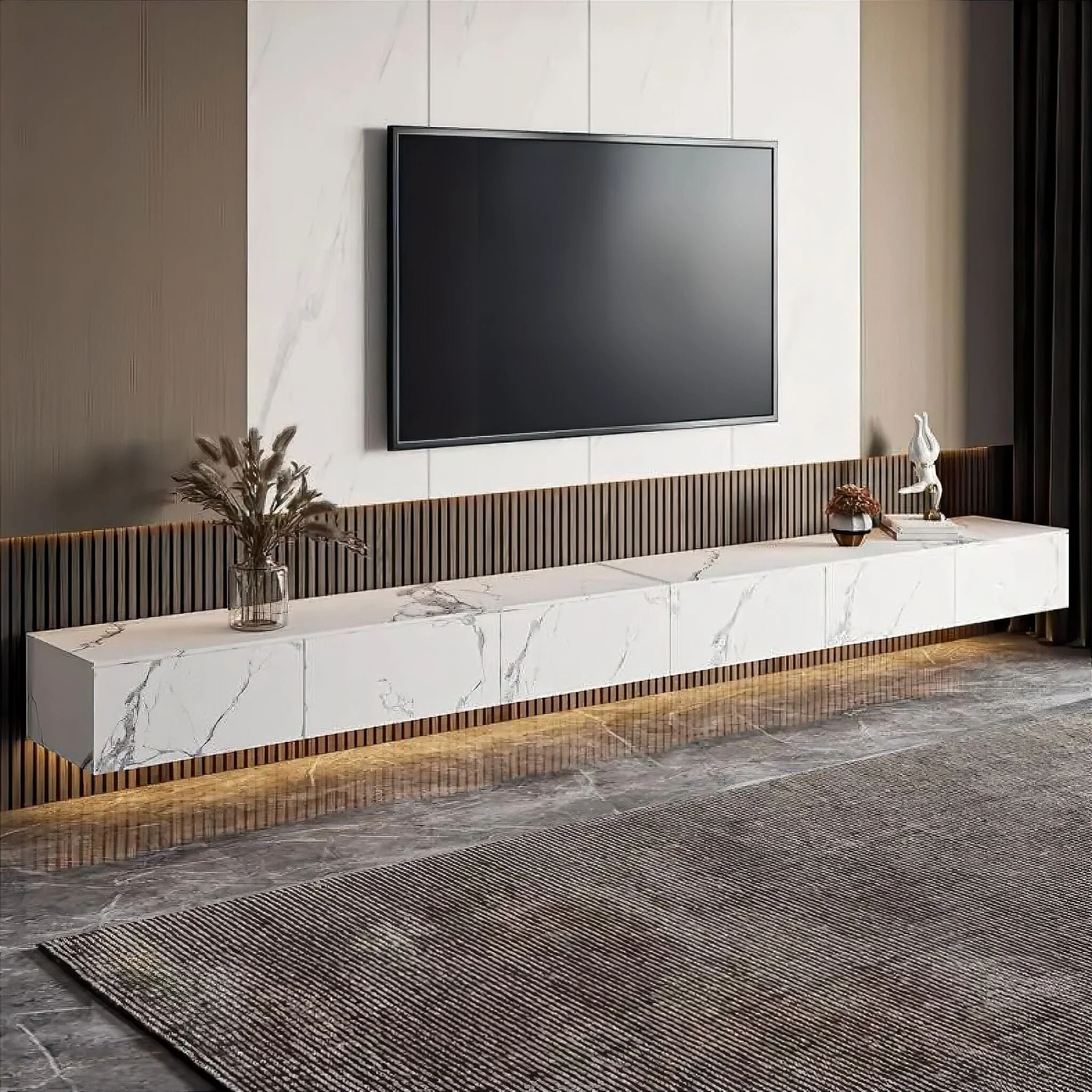 Mirella Marble TV Cabinet - Image 2