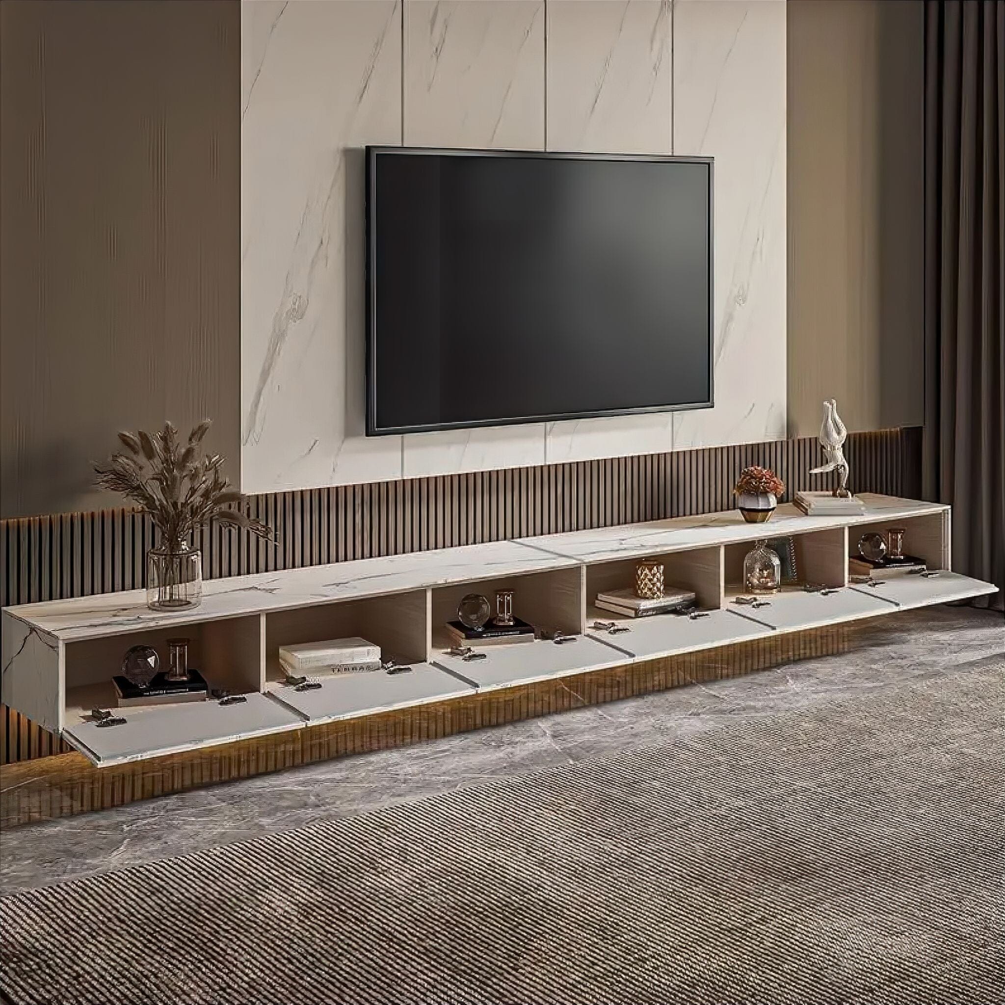 Mirella Marble TV Cabinet - Image 3