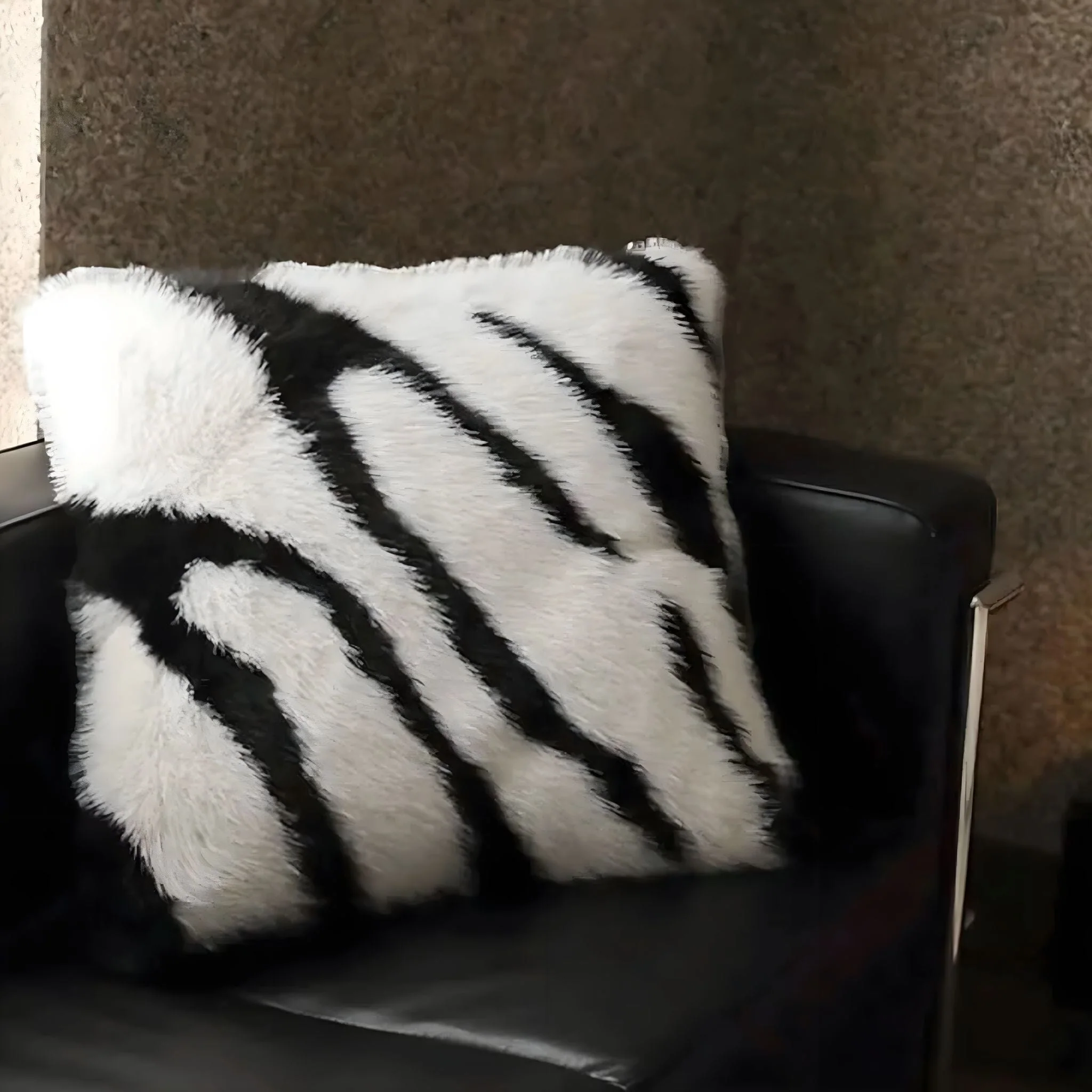 Martina Faux Fur Pillows - Image 3