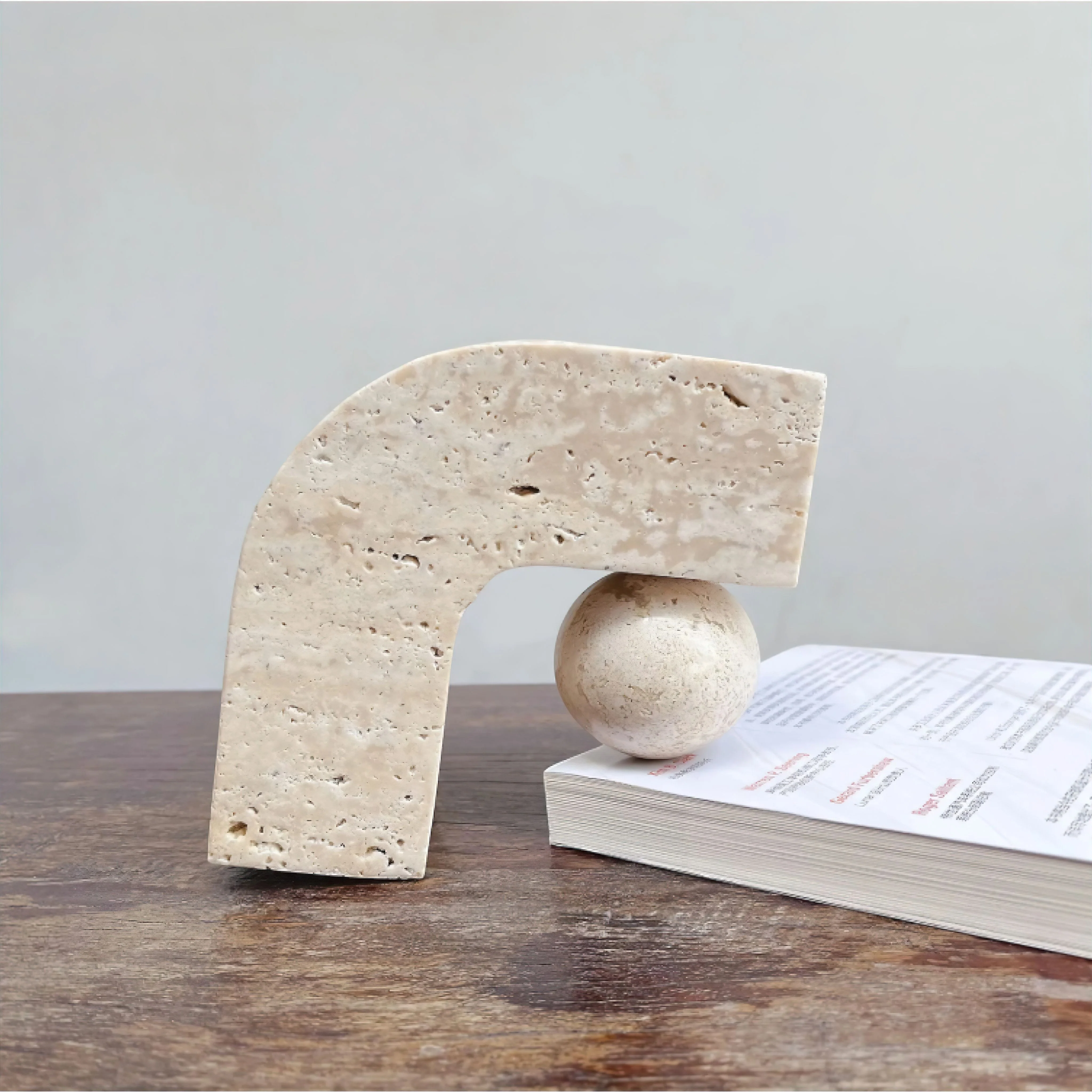Ari Travertine Ornaments - Image 6