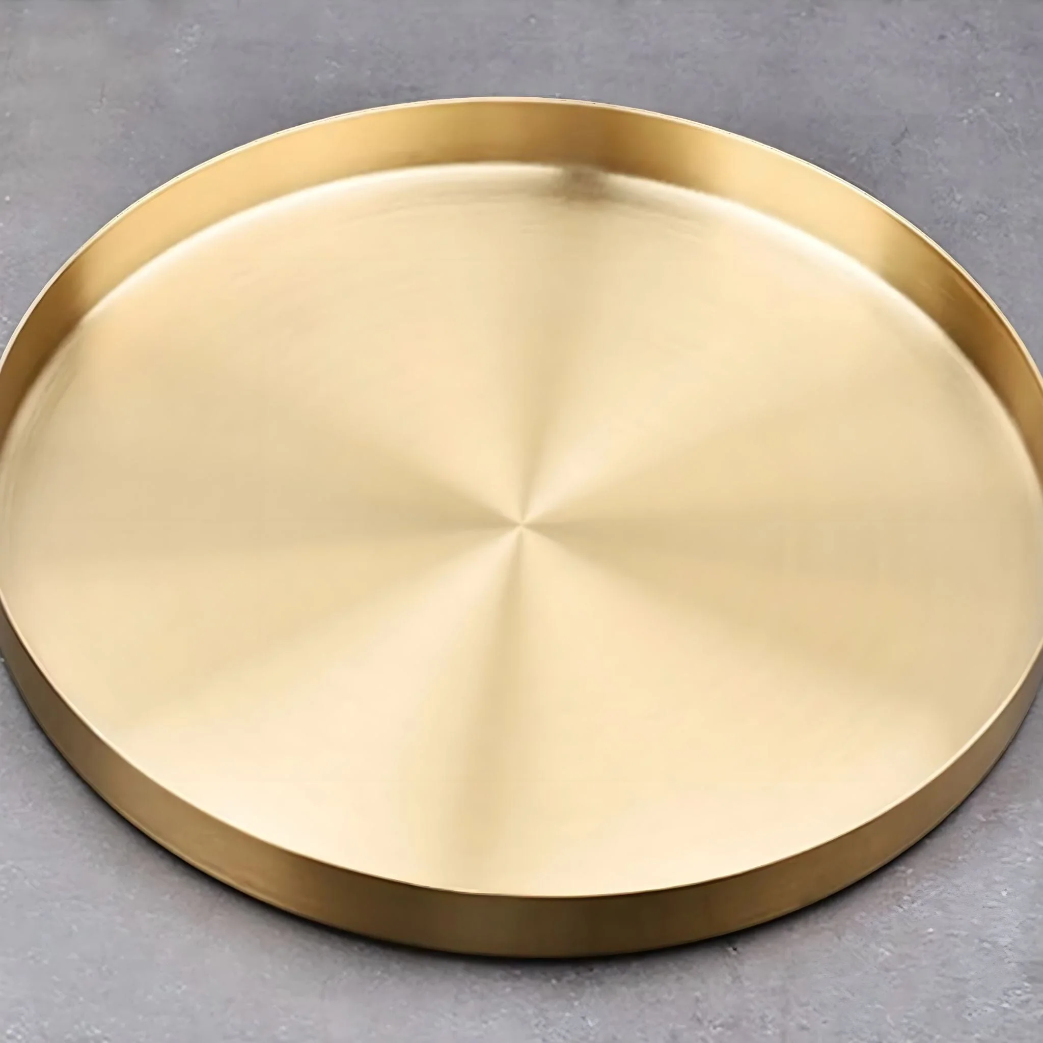 Golden Round Organiser Tray - Image 6