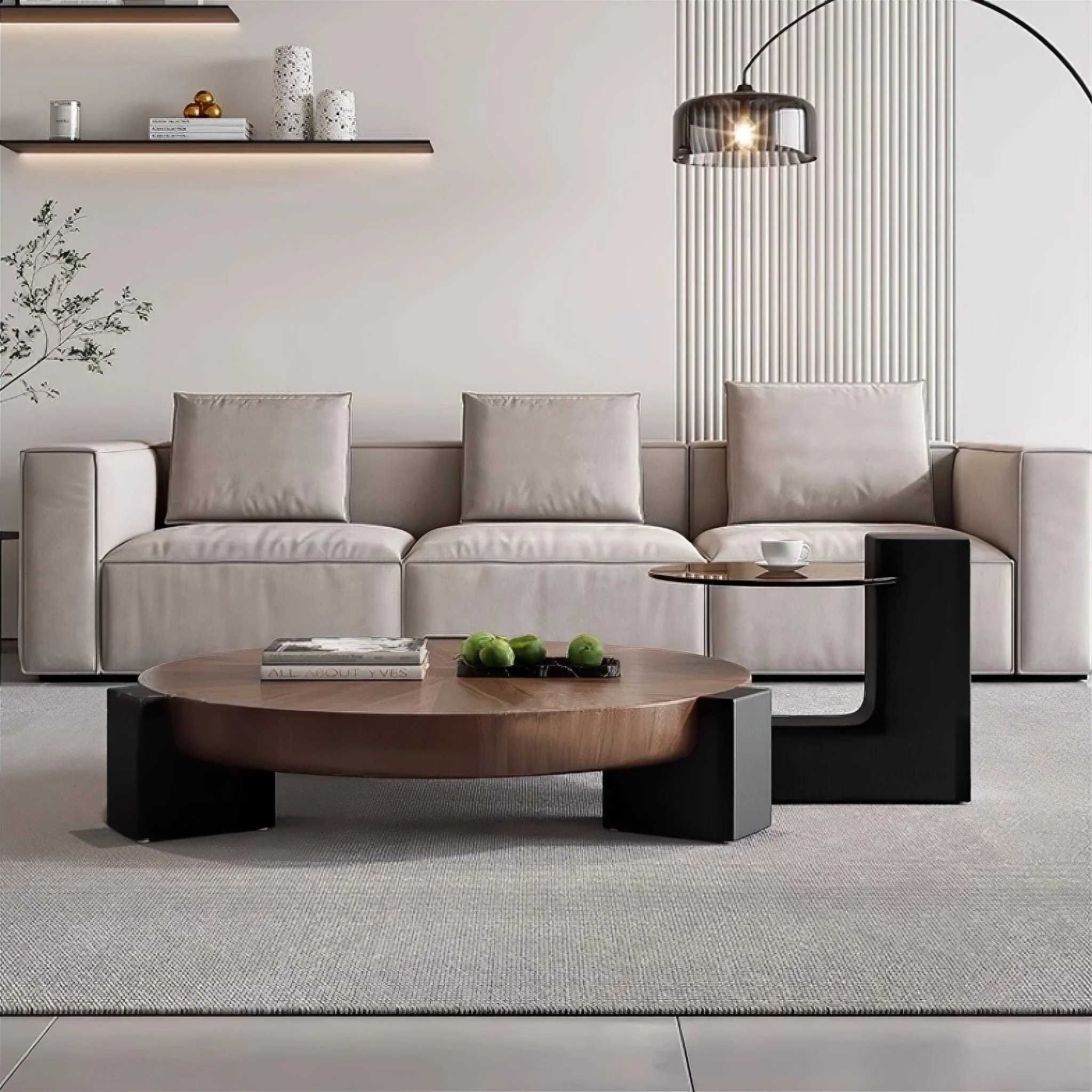 Hortense Oak Coffee Table