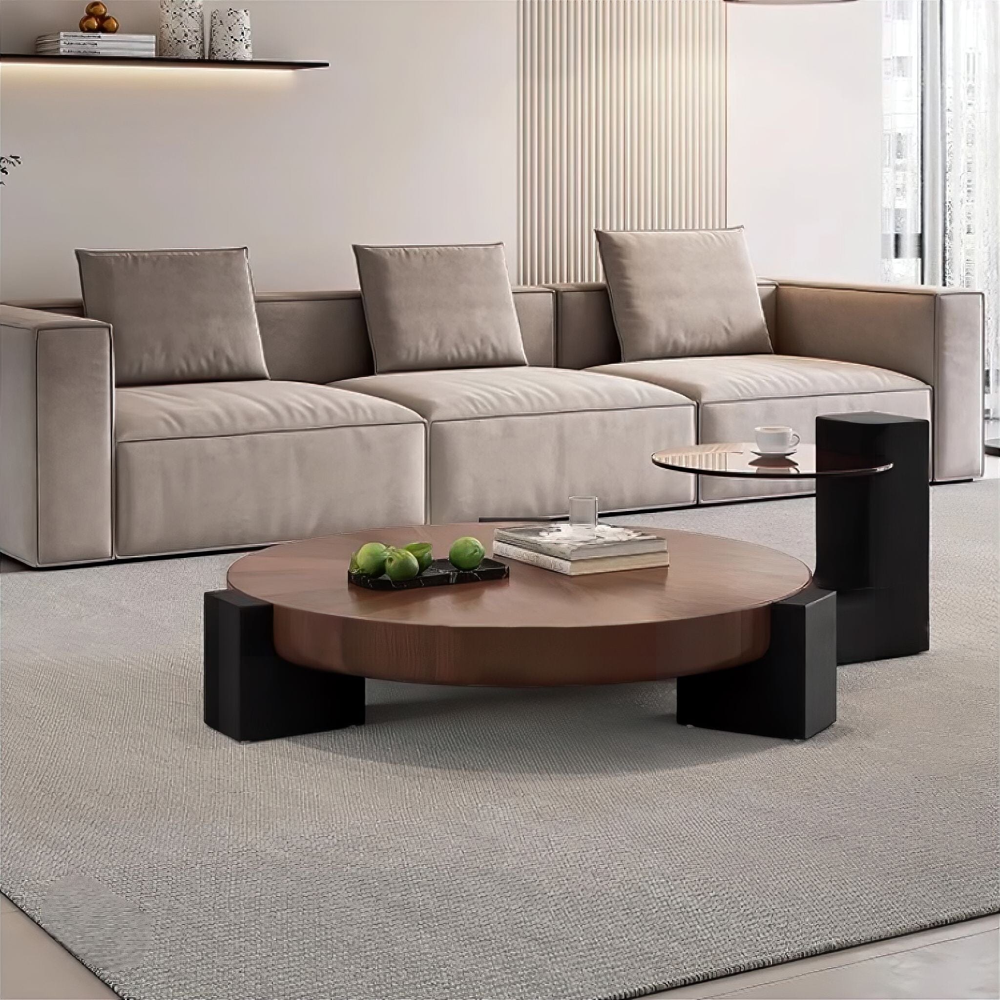 Hortense Oak Coffee Table - Image 2