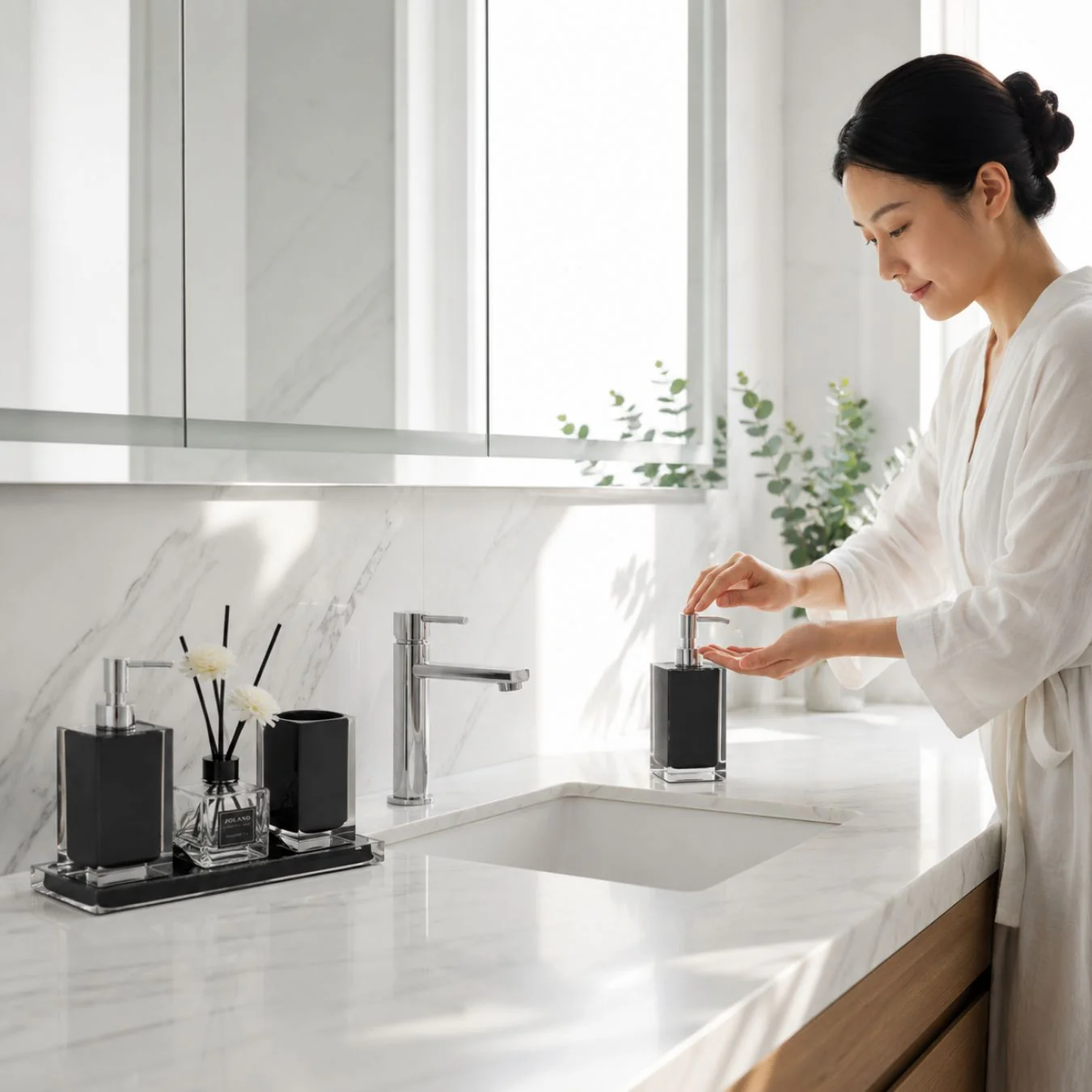 Carlo Bathroom Accessories Set