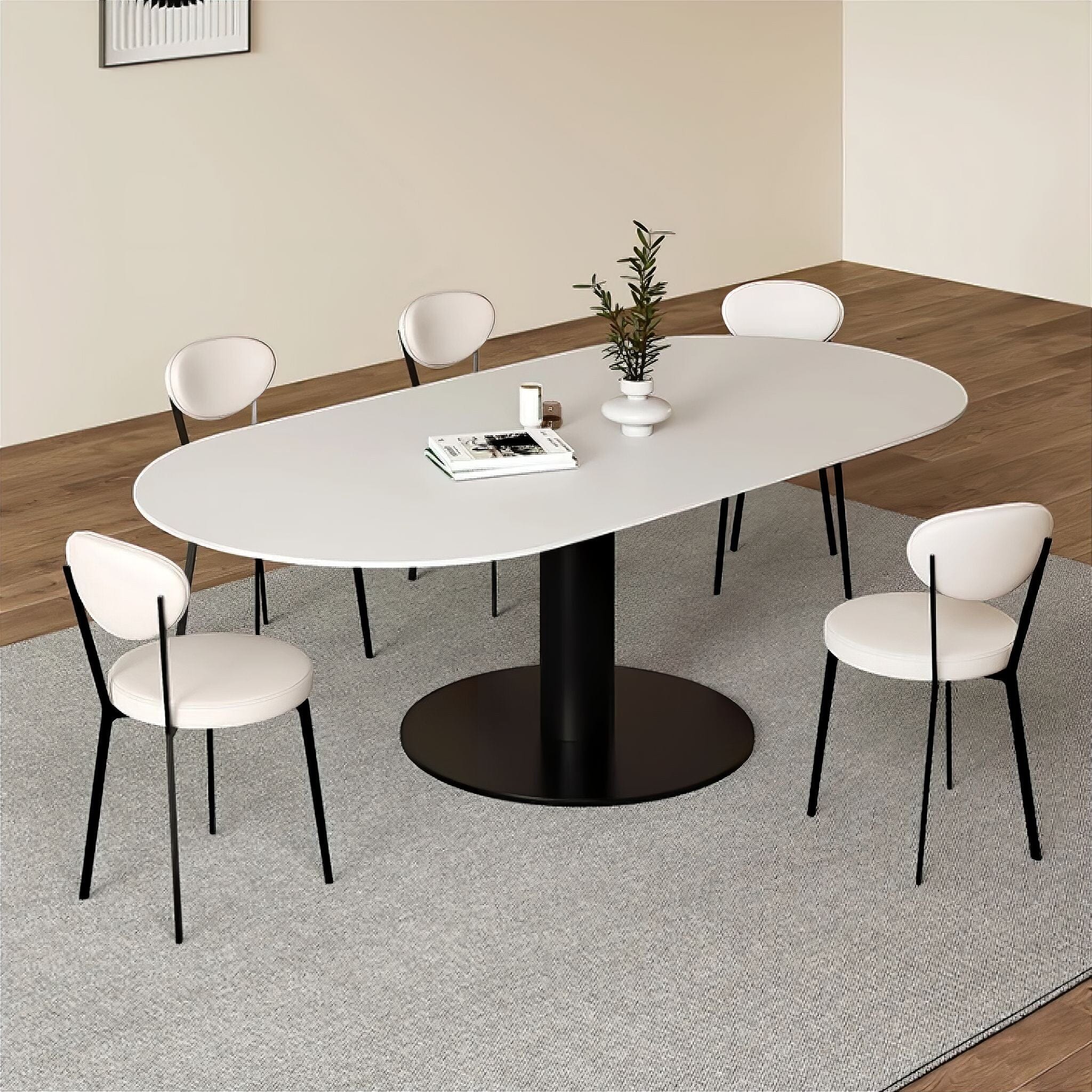 Hector Slate Dining Table - Image 4
