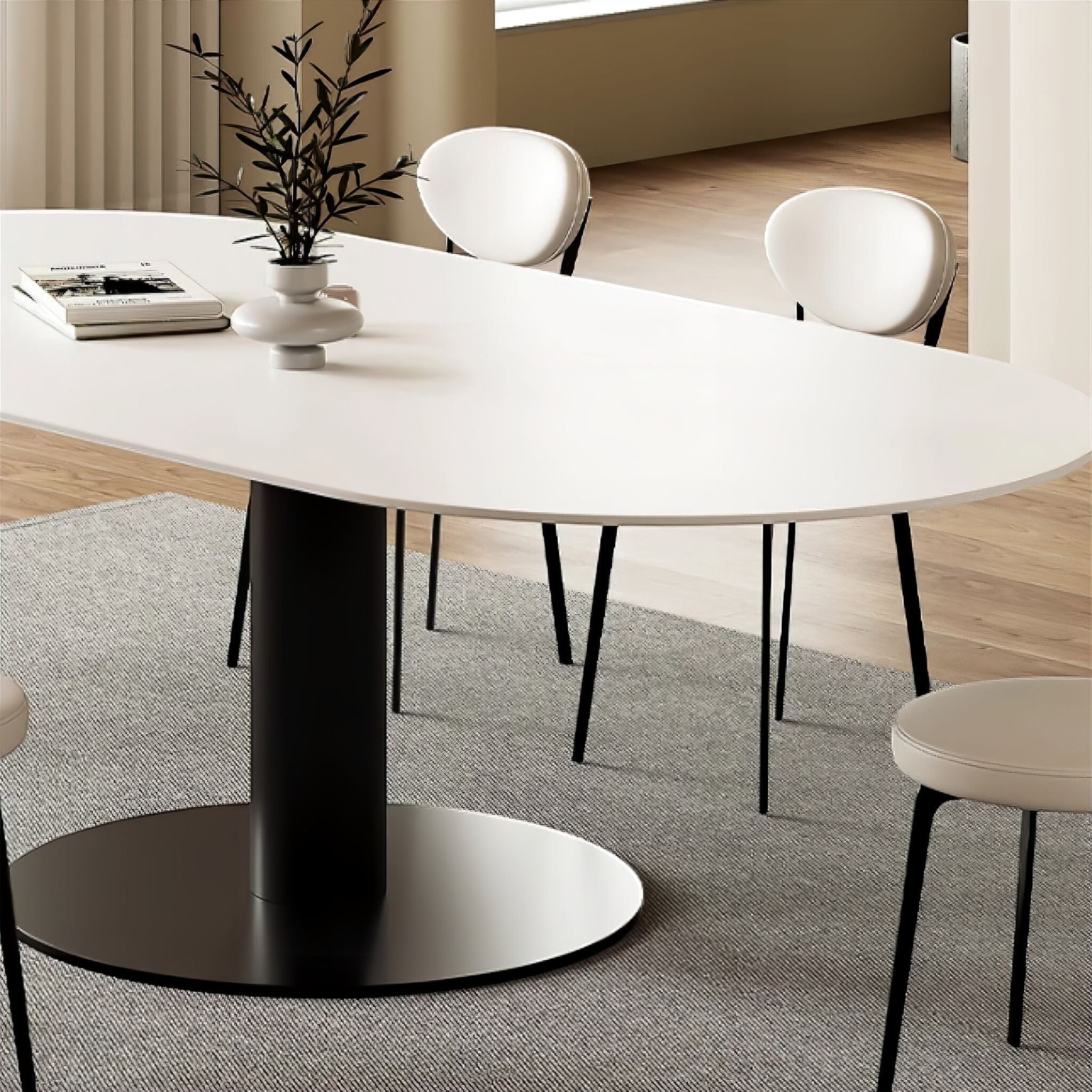 Hector Slate Dining Table - Image 5