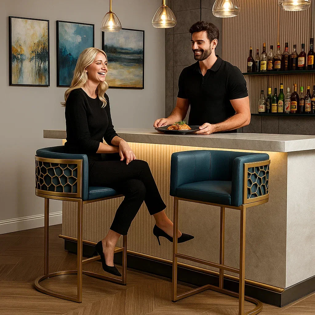 Laure Bar Stool - Image 2