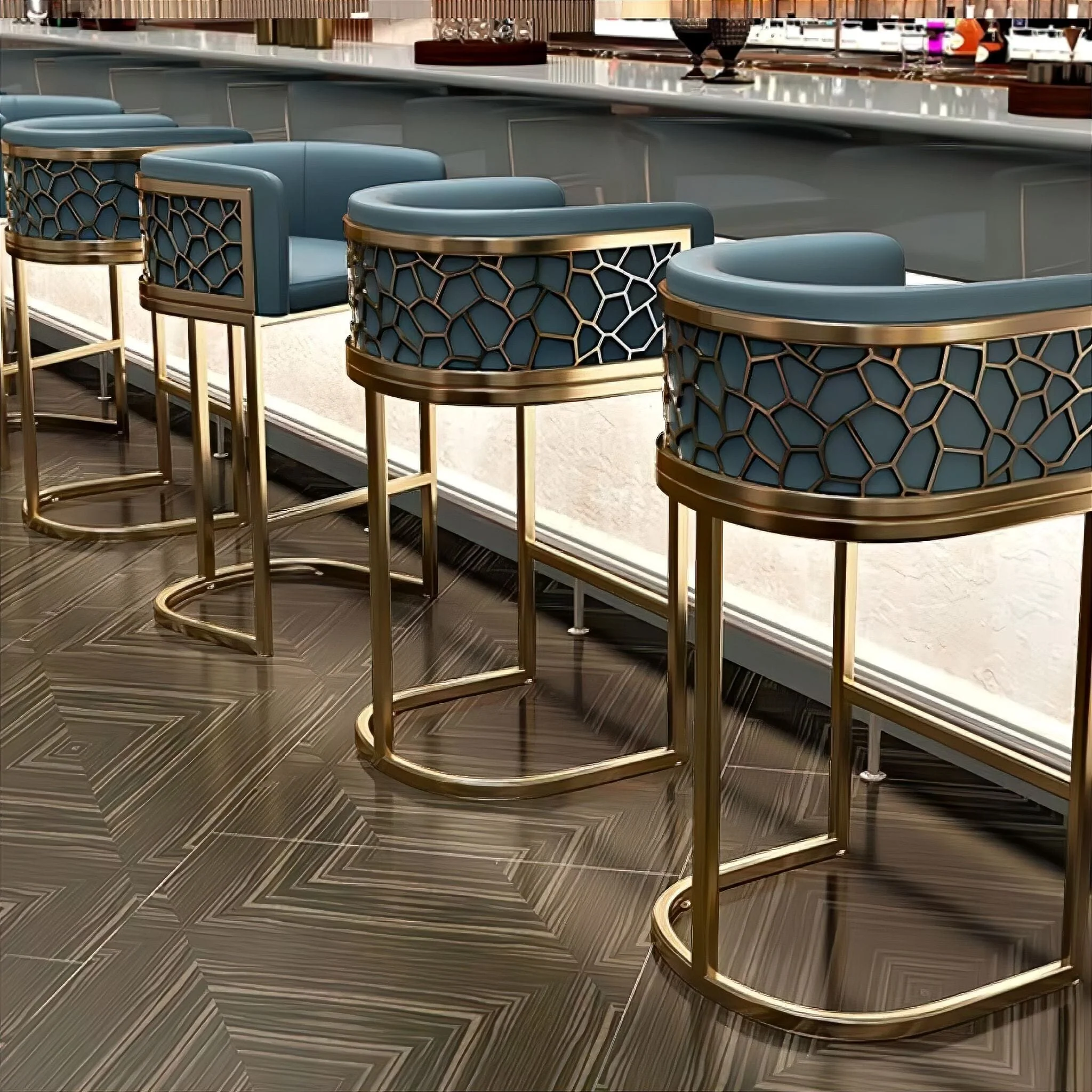 Laure Bar Stool - Image 3