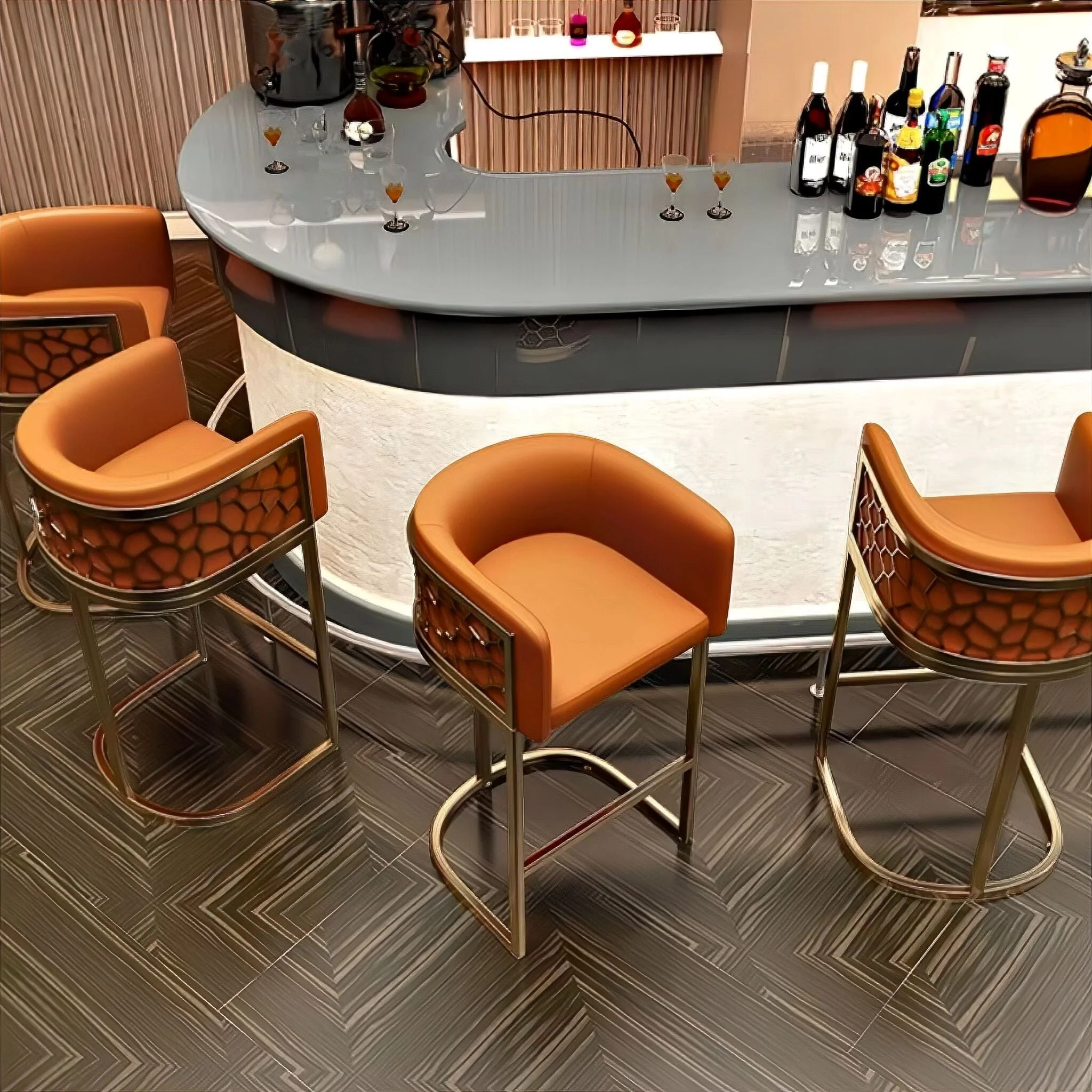 Laure Bar Stool - Image 6